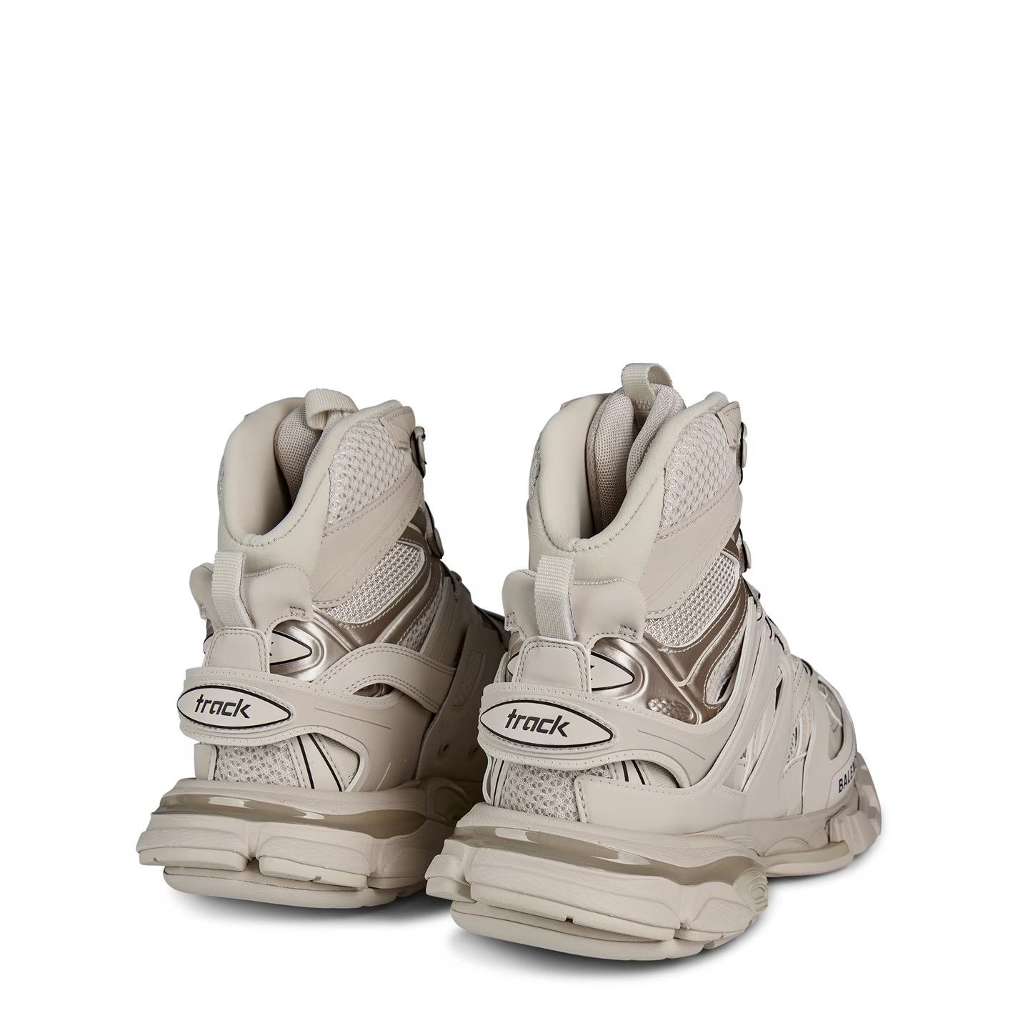 Balenciaga o1g2r1mq0226 Track Hike Sneakers In Beige Size US 6 / EU 39 - 4 Thumbnail