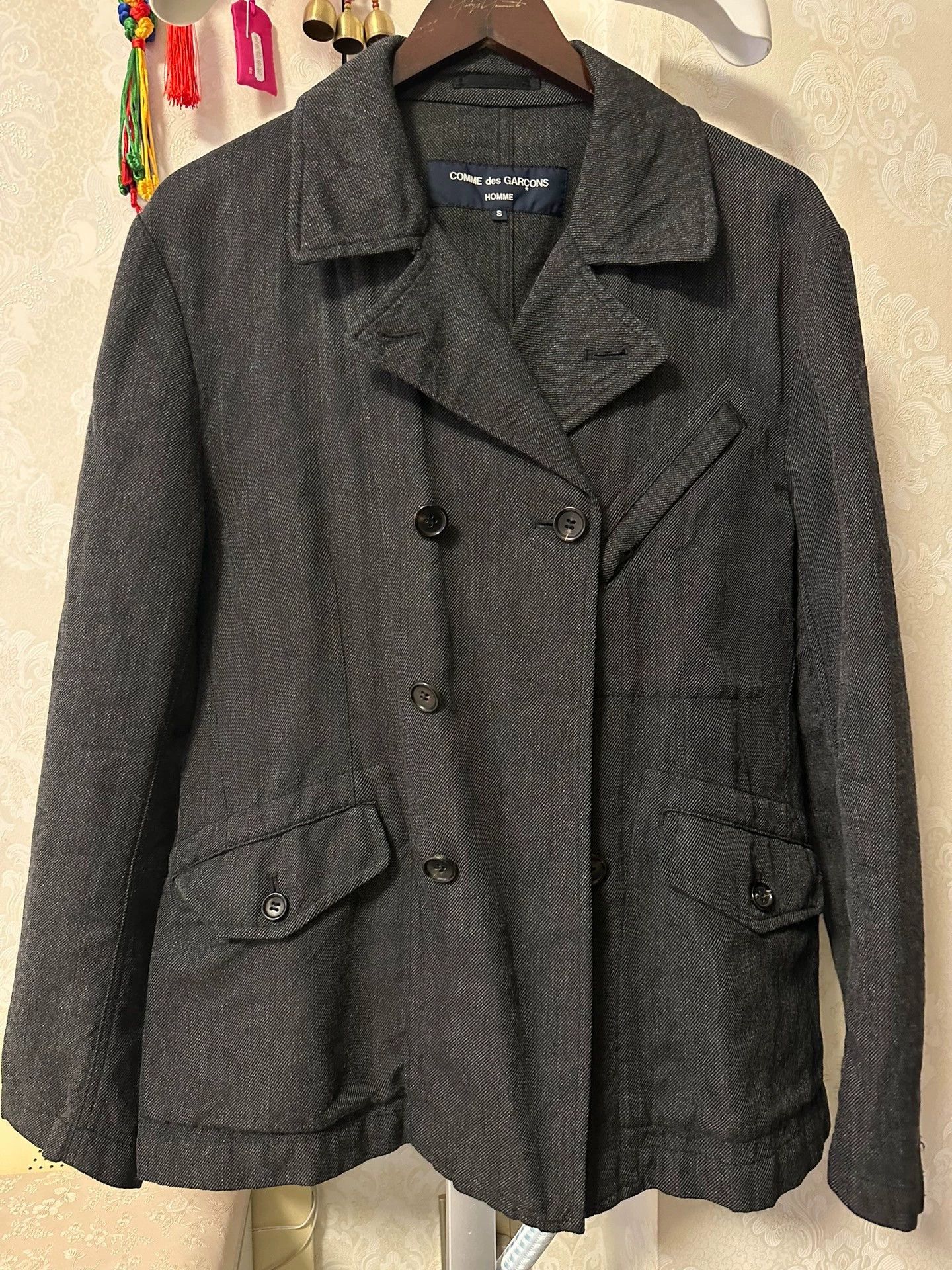 Comme des Garcons Comme Des Garcons Wool blend suit jacket -DMC Size US S / EU 44-46 / 1 - 1 Thumbnail