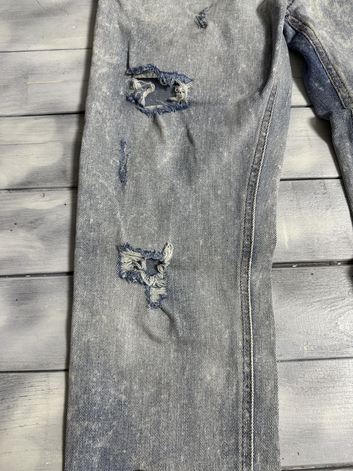 Just Cavalli Rare Luxury Jeans Just Cavalli Distressed Denim Size 31 Size US 31 - 6 Thumbnail