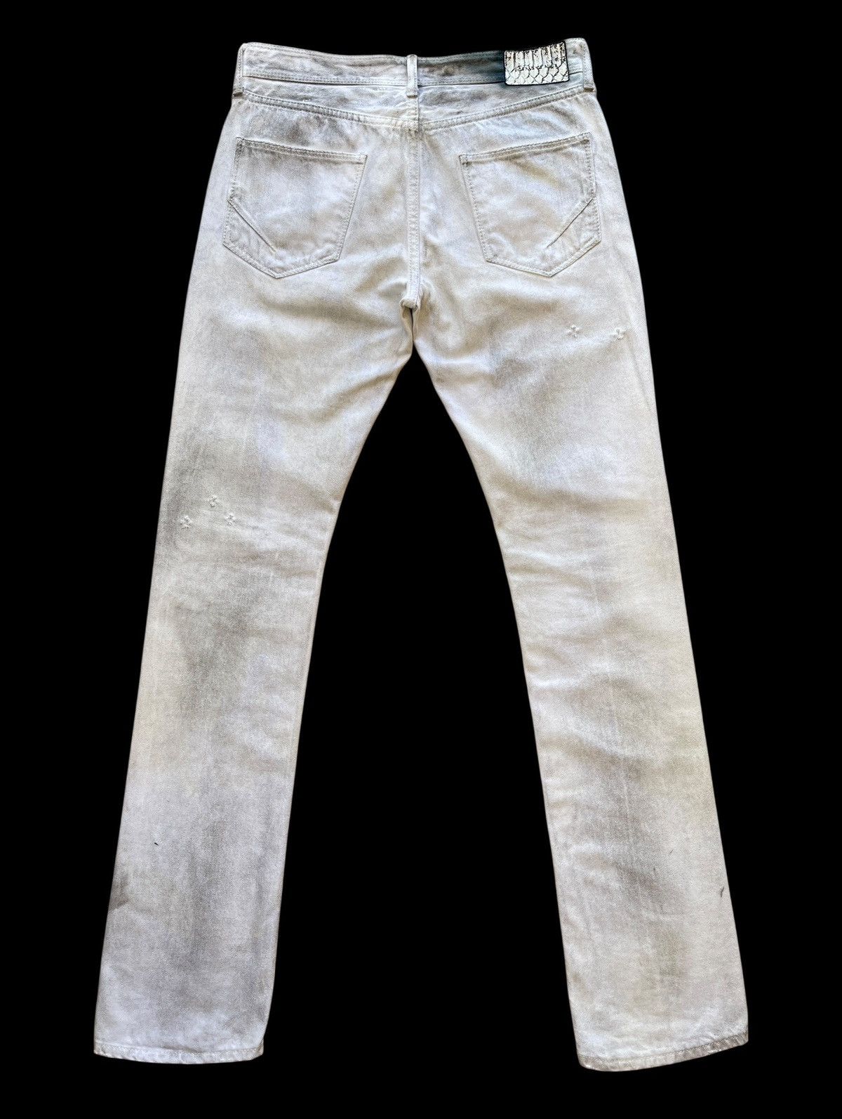 GOSTAR DE FUGA Fuga Dirty Marble Distressed Denim Size US 30 / EU 46 - 5 Thumbnail