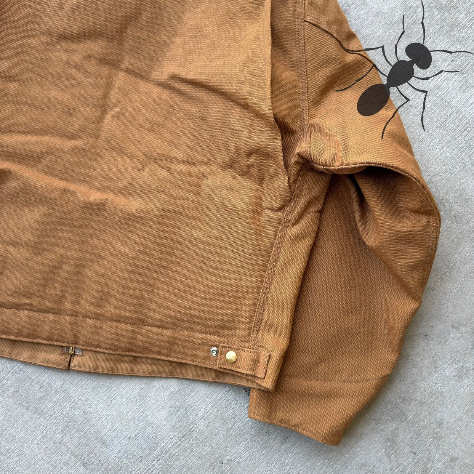 Carhartt × Vintage Carhartt J30 BRN brown detroit work wear jacket Size US XL / EU 56 / 4 - 7 Thumbnail