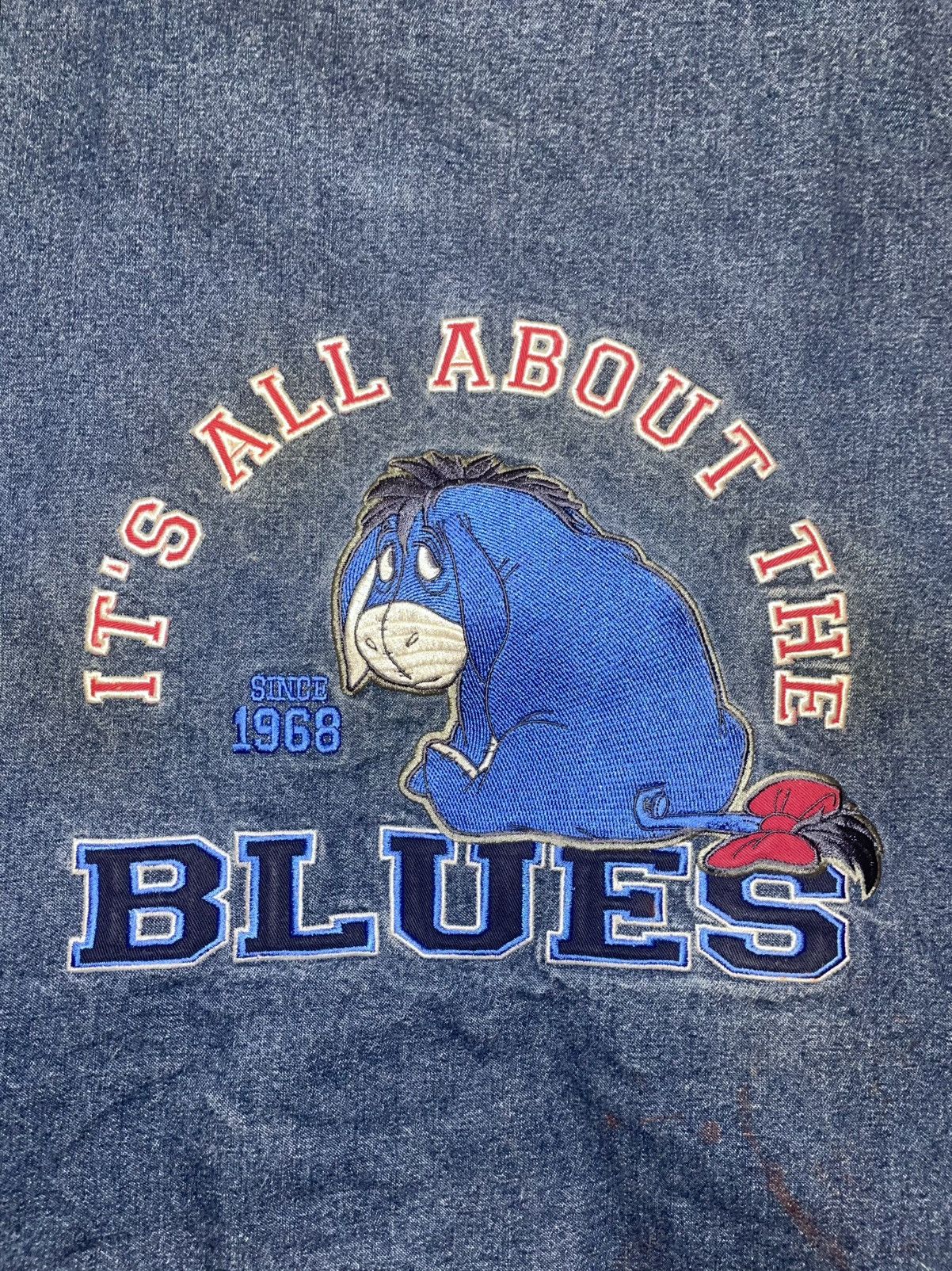 Disney Vintage Eeyore It’s All About The Blues Jacket Size US L / EU 52-54 / 3 - 6 Thumbnail