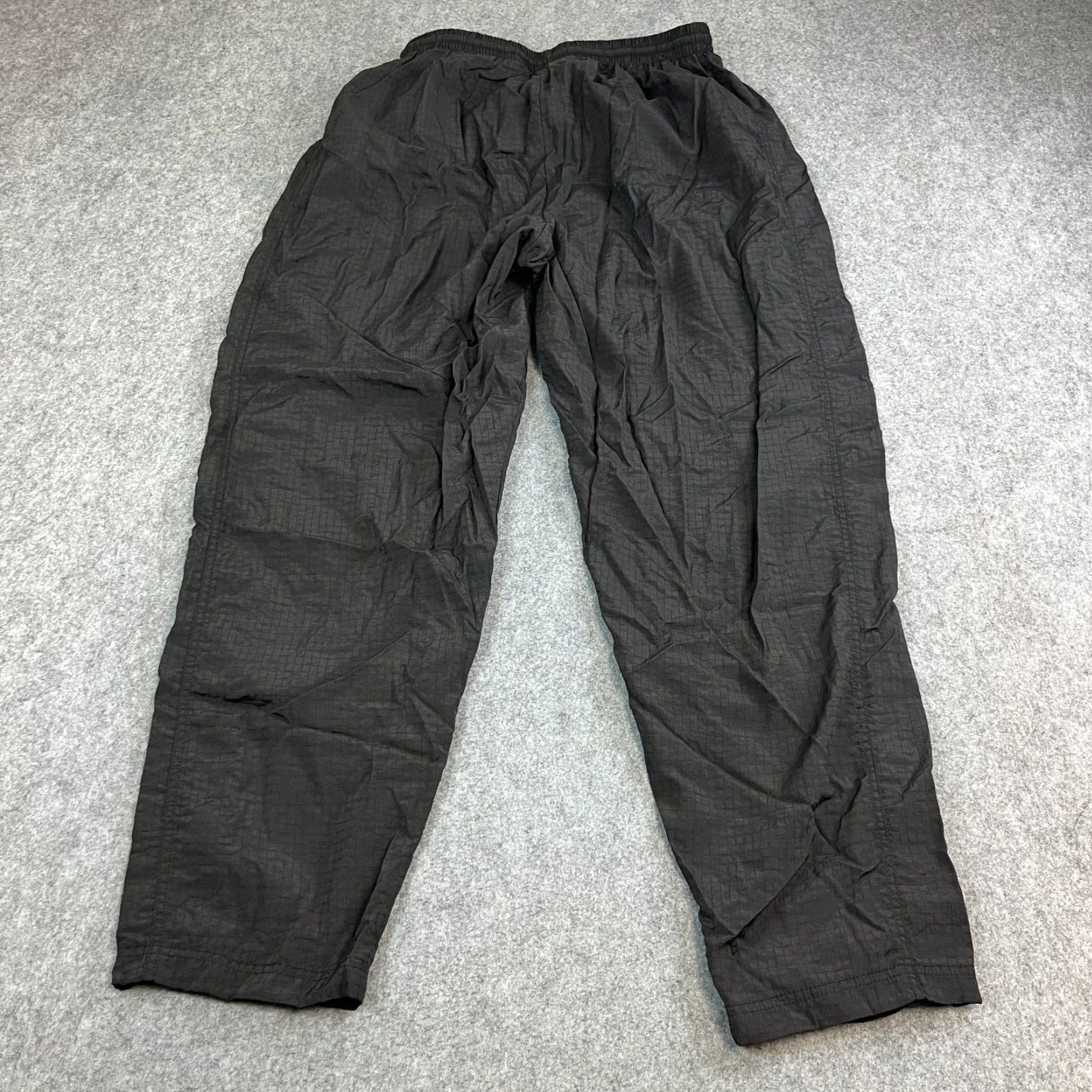Nike Nike Mens Track Pants Sweat Joggers XXL Black Nylon Vintage 90s Baggy Tapered Track Pants Mens XXL Black 90s Vintage Nike Joggers Size US 39 - 2 Thumbnail