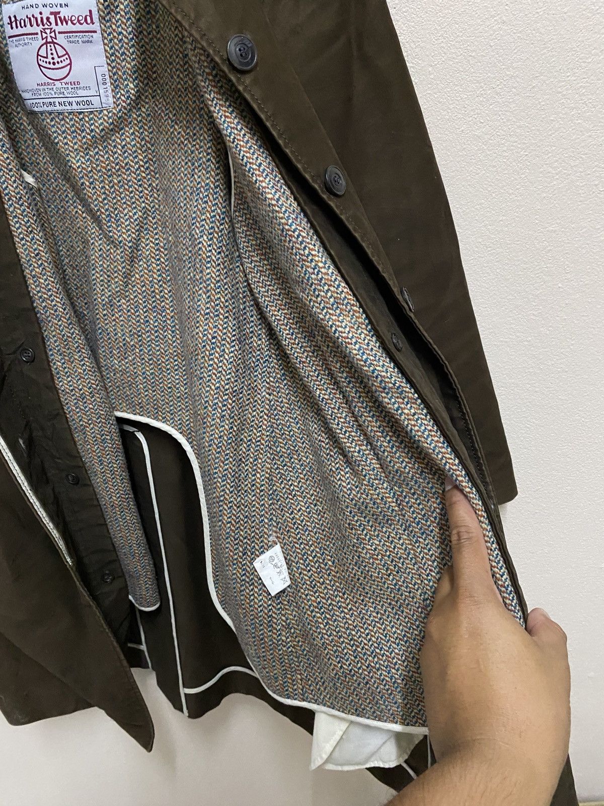 Harris Tweed Hand Woven Haris Tweed x Tommorowland Jacket Size US M / EU 48-50 / 2 - 8 Thumbnail