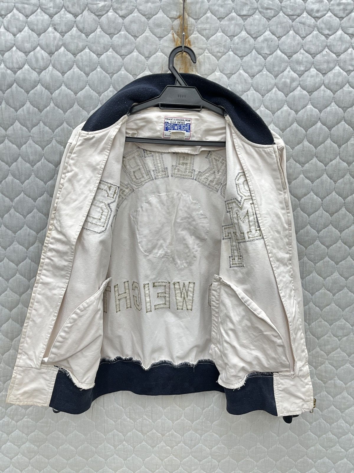 Vintage 🔥🔥🔥STEALS VTG PRO WEIGHT BASKETBALL BOMBER JACKET Size US S / EU 44-46 / 1 - 7 Thumbnail