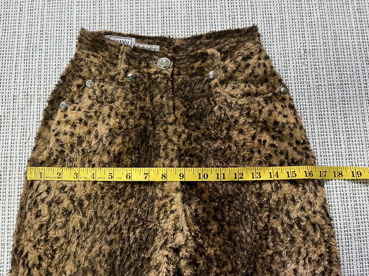 Versace Vintage Gianni Versace Faux fur leopard pants Size 26" / US 2 / IT 38 - 15 Thumbnail