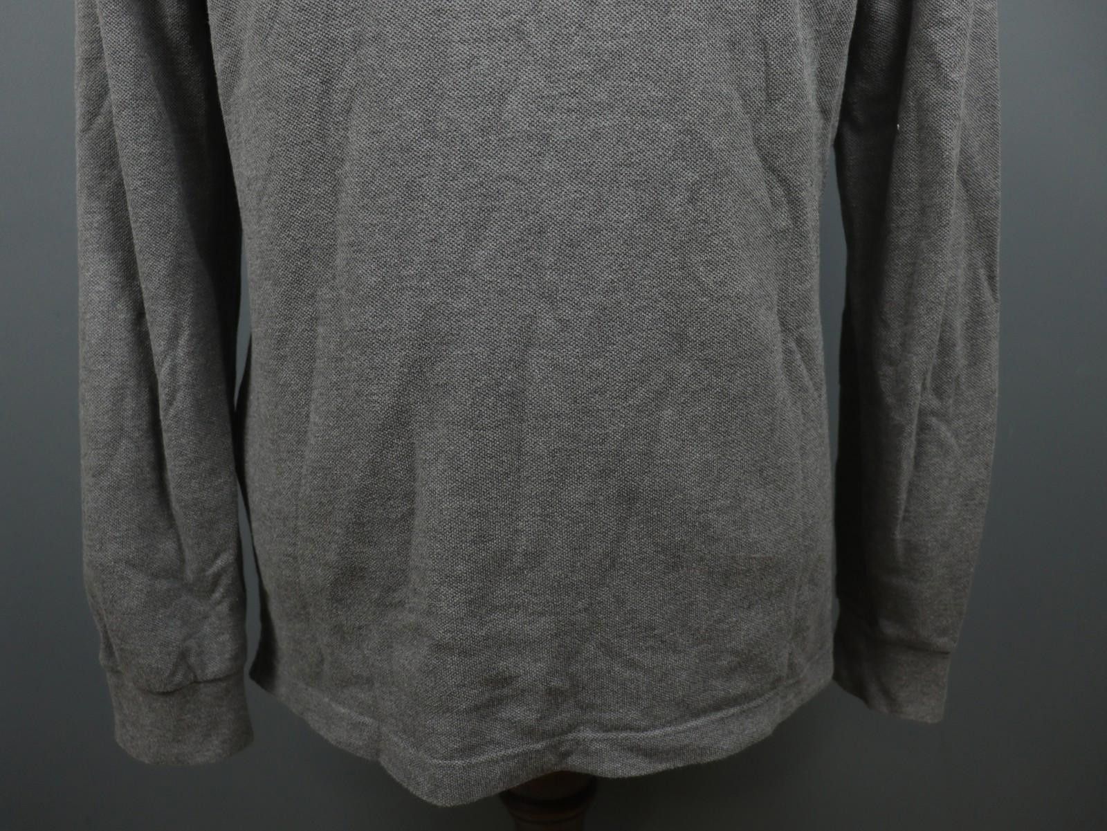 La Martina LA MARTINA Gray Cotton Collared Popover Polo Shirt Size L Size US L / EU 52-54 / 3 - 11 Thumbnail