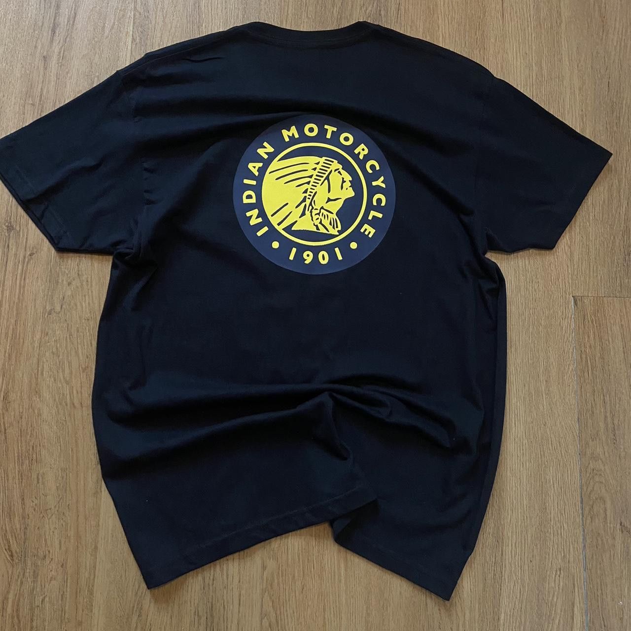 Other Indian Motorcycle black t-shirt with yellow logo Size US S / EU 44-46 / 1 - 1 Thumbnail