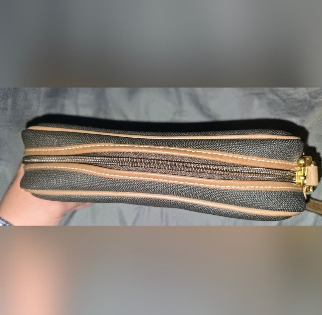 Alfred Dunhill Classic Dunhill Brown and Black Unisex Clutch Bag Size ONE SIZE - 7 Thumbnail