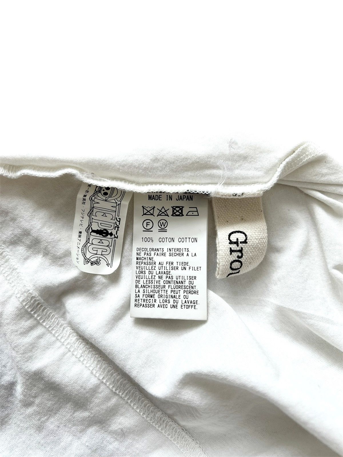 Ground Y × One Piece × Yohji Yamamoto Yohji Yamamoto Ground Y x One Piece Strawhats Tee Size US L / EU 52-54 / 3 - 6 Thumbnail