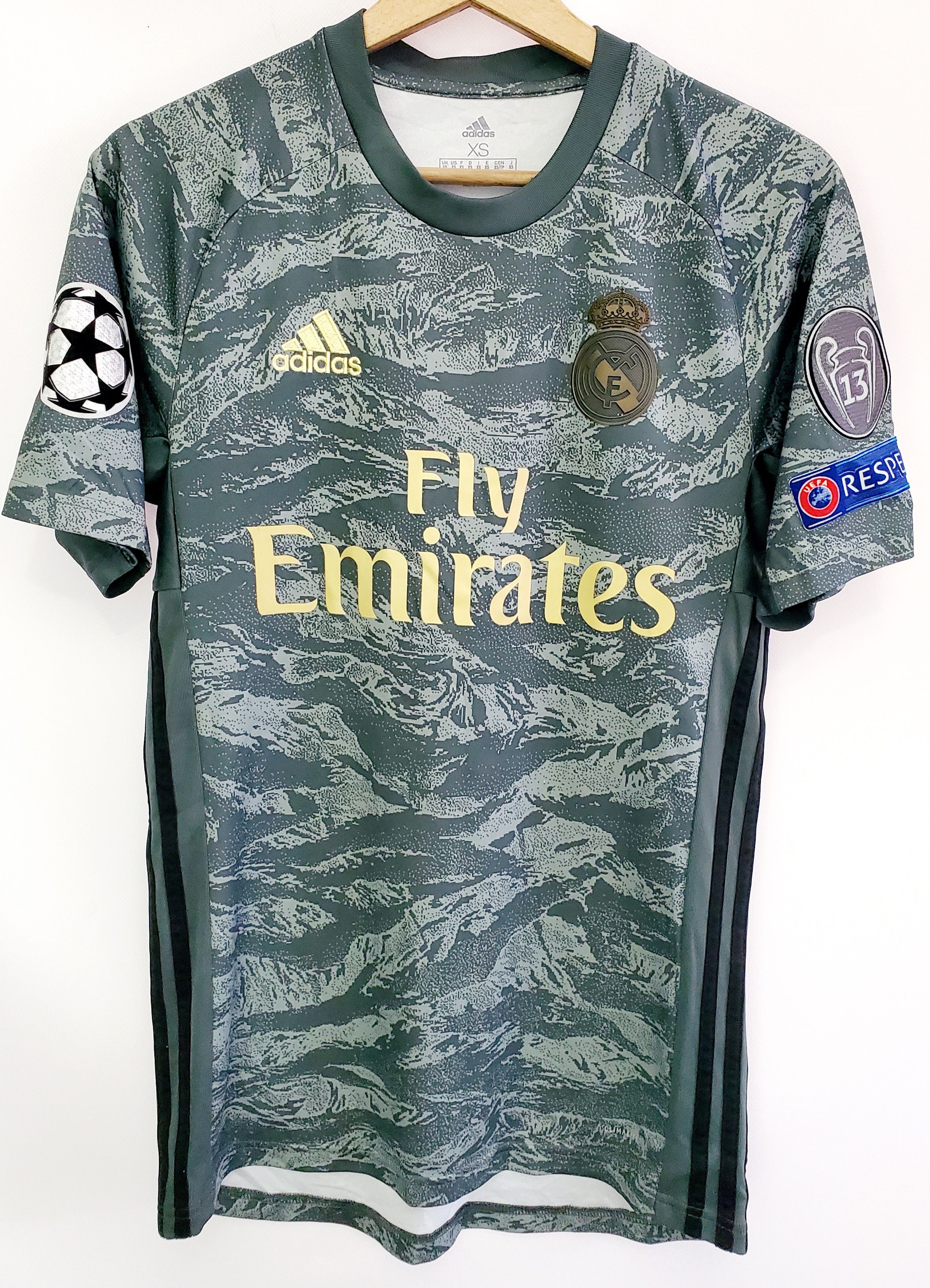 Adidas Real Madrid Soccer Jersey Real Madrid 2019 20 liga champions 13 Courtois jersey Grailed