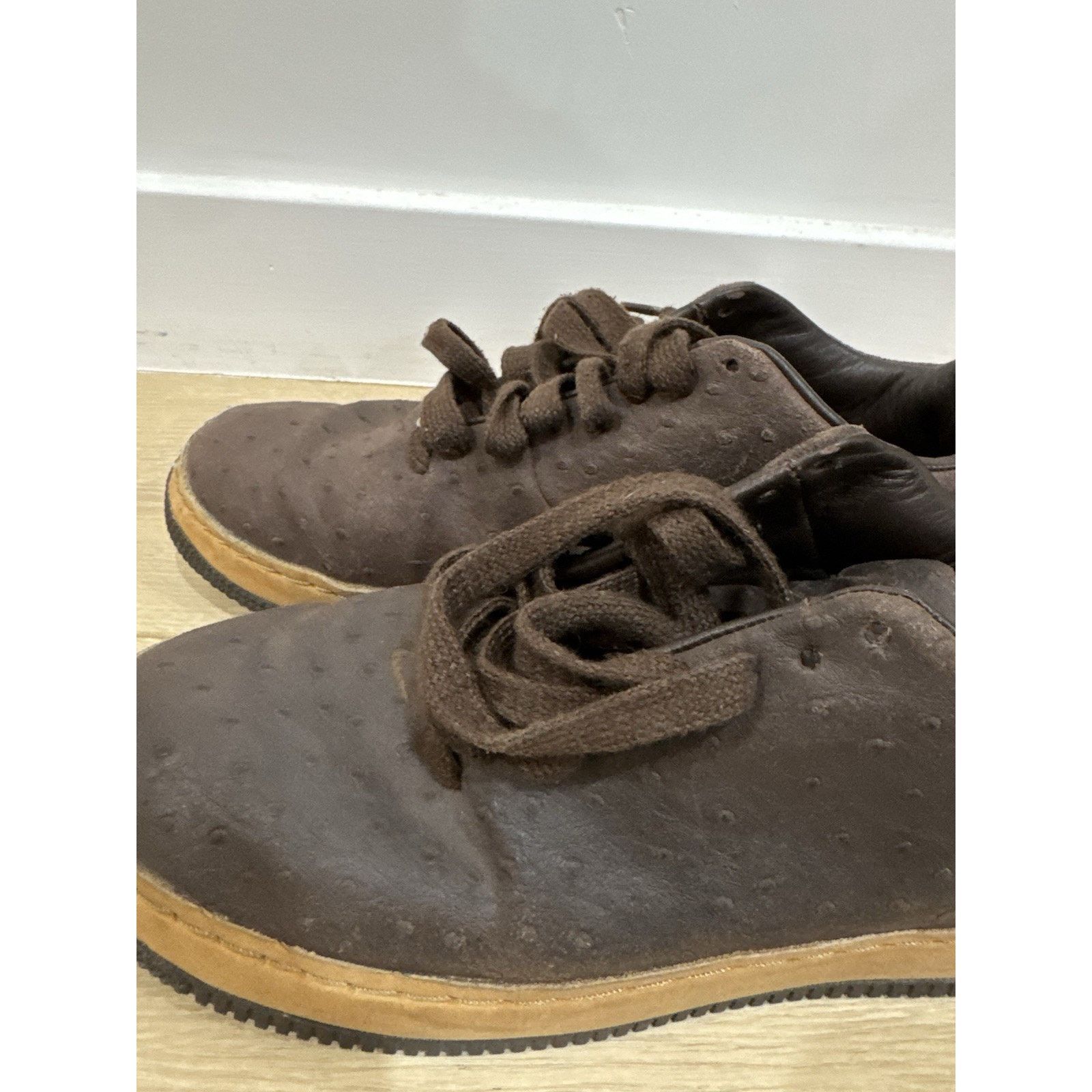 Nike Nike Air Force 1 Supreme Low Seamless Ostrich Brown Size 9 Size US 9 / EU 42 - 2 Thumbnail