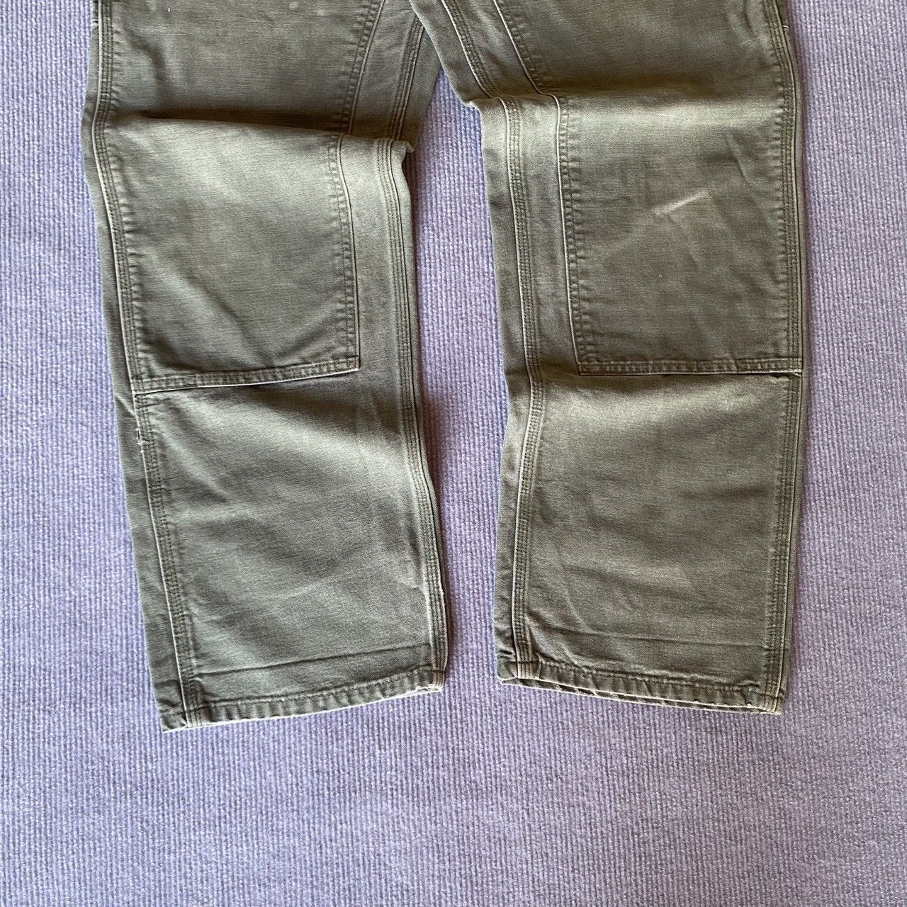 Carhartt × Vintage (32x30) Crazy Vintage Carhartt Double Knee B136 MOS Size US 32 / EU 48 - 4 Thumbnail