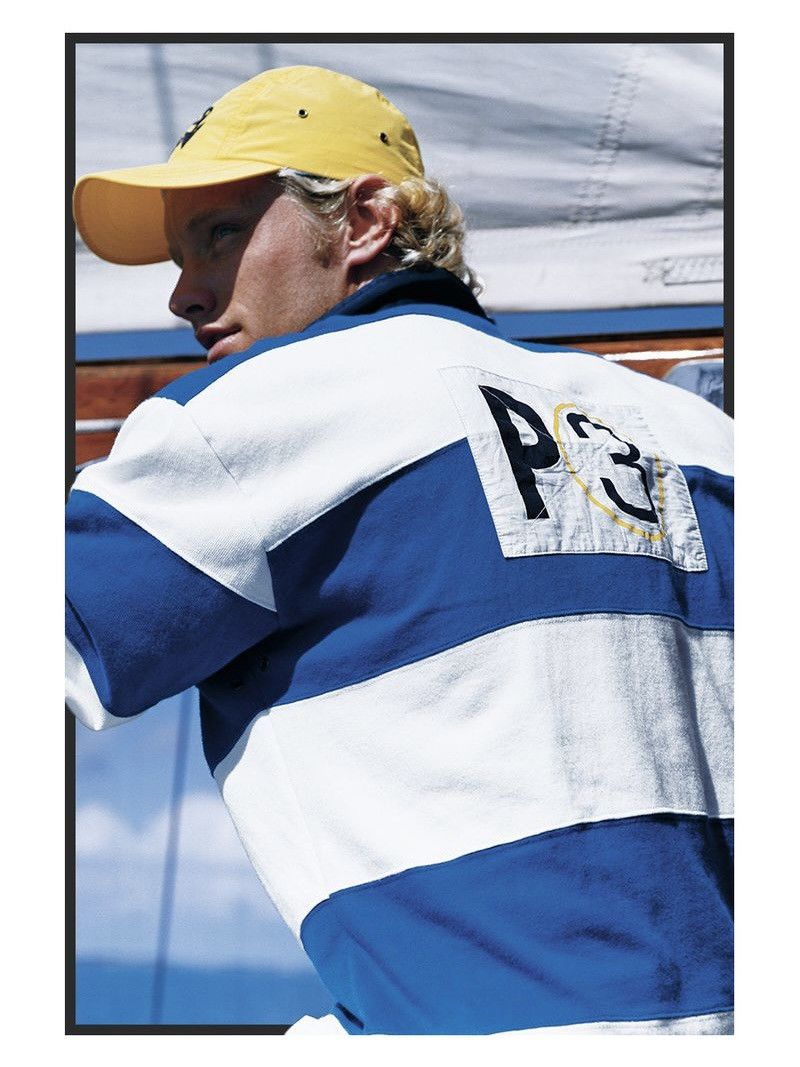 Polo Ralph Lauren Rare🔥 POLO SPORT Ralph Lauren P3 Rugby Shirt Size US M / EU 48-50 / 2 - 2 Thumbnail