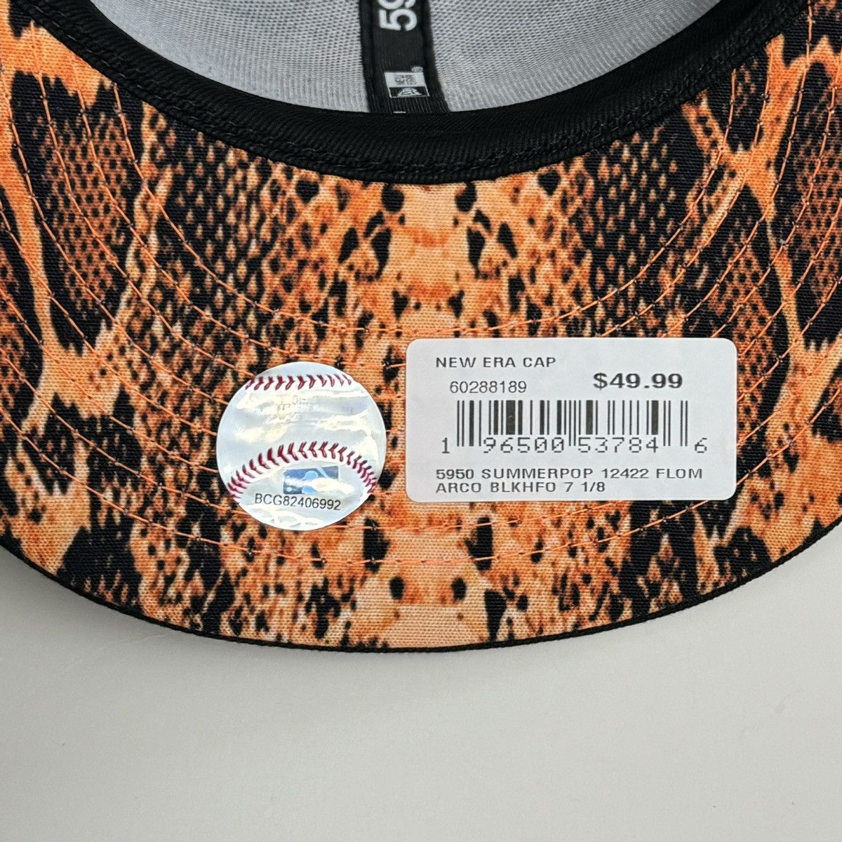 New Era Florida Marlins 1997 World Series New Era Fitted Hat 7 1/8 Size ONE SIZE - 5 Thumbnail