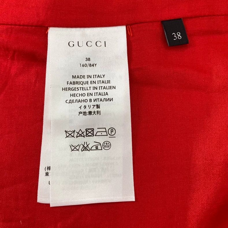 Gucci Gucci Size 38 Pink wool lapel pearl buckle coat coat size Size US XS / EU 42 / 0 - 8 Thumbnail