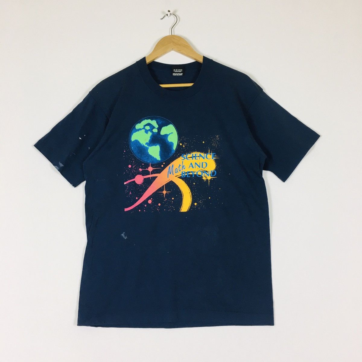 Arts & Science × Hanes × Vintage Vintage Science and Math Beyond By Hanes Size US S / EU 44-46 / 1 - 1 Thumbnail