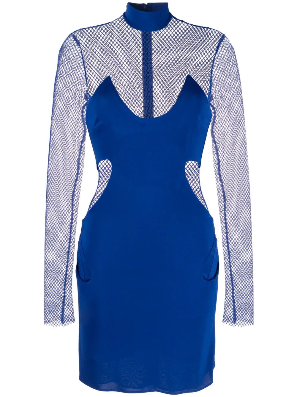 Tom Ford o1y0126 Mini Dress in Blue Size M / US 6-8 / IT 42-44 - 1 Thumbnail