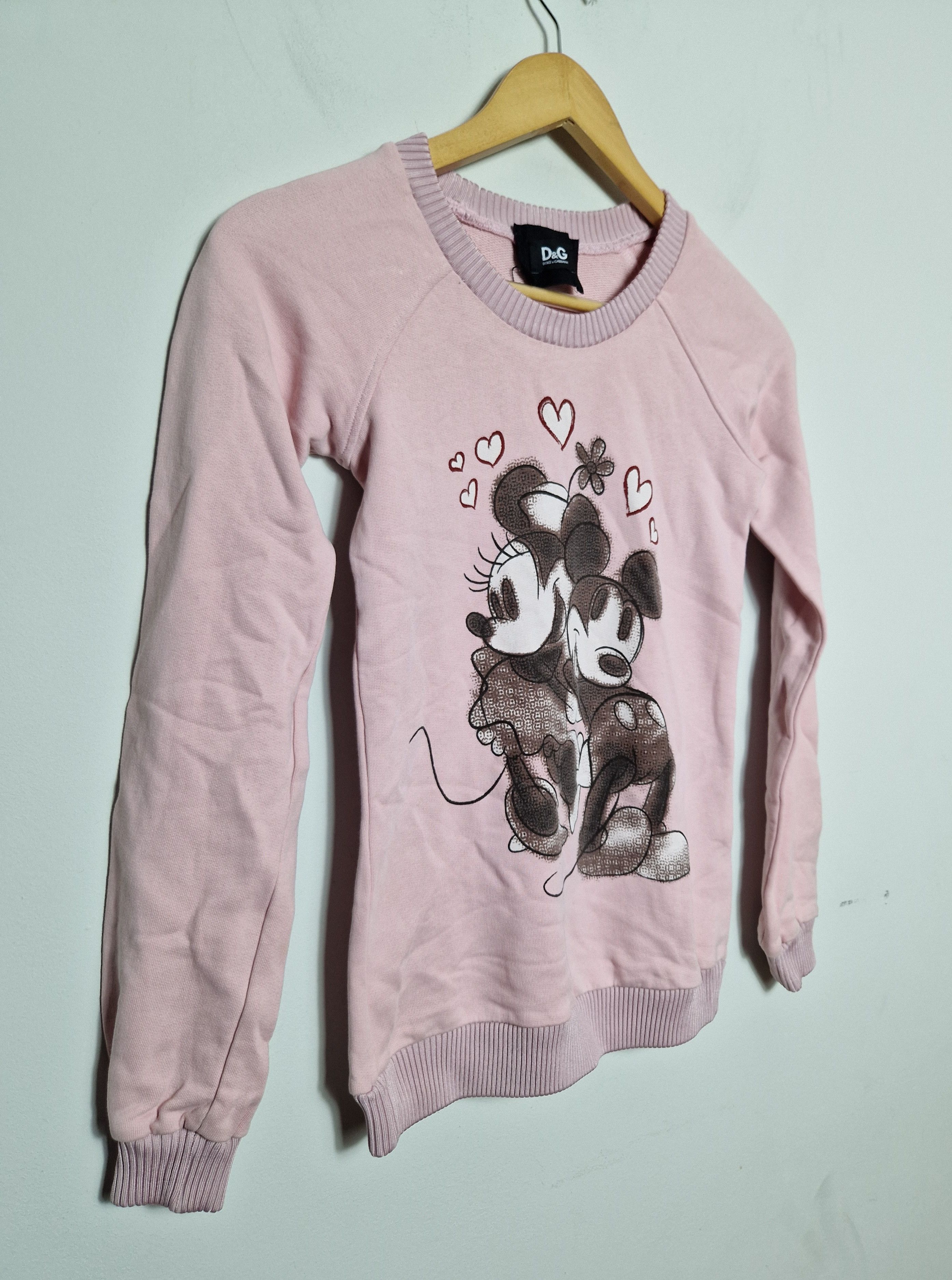 Dolce & Gabbana × Vintage Dolce & Gabbana Disney Mickey Mouse vintage y2k sweatshirt Size S / US 4 / IT 40 - 2 Thumbnail