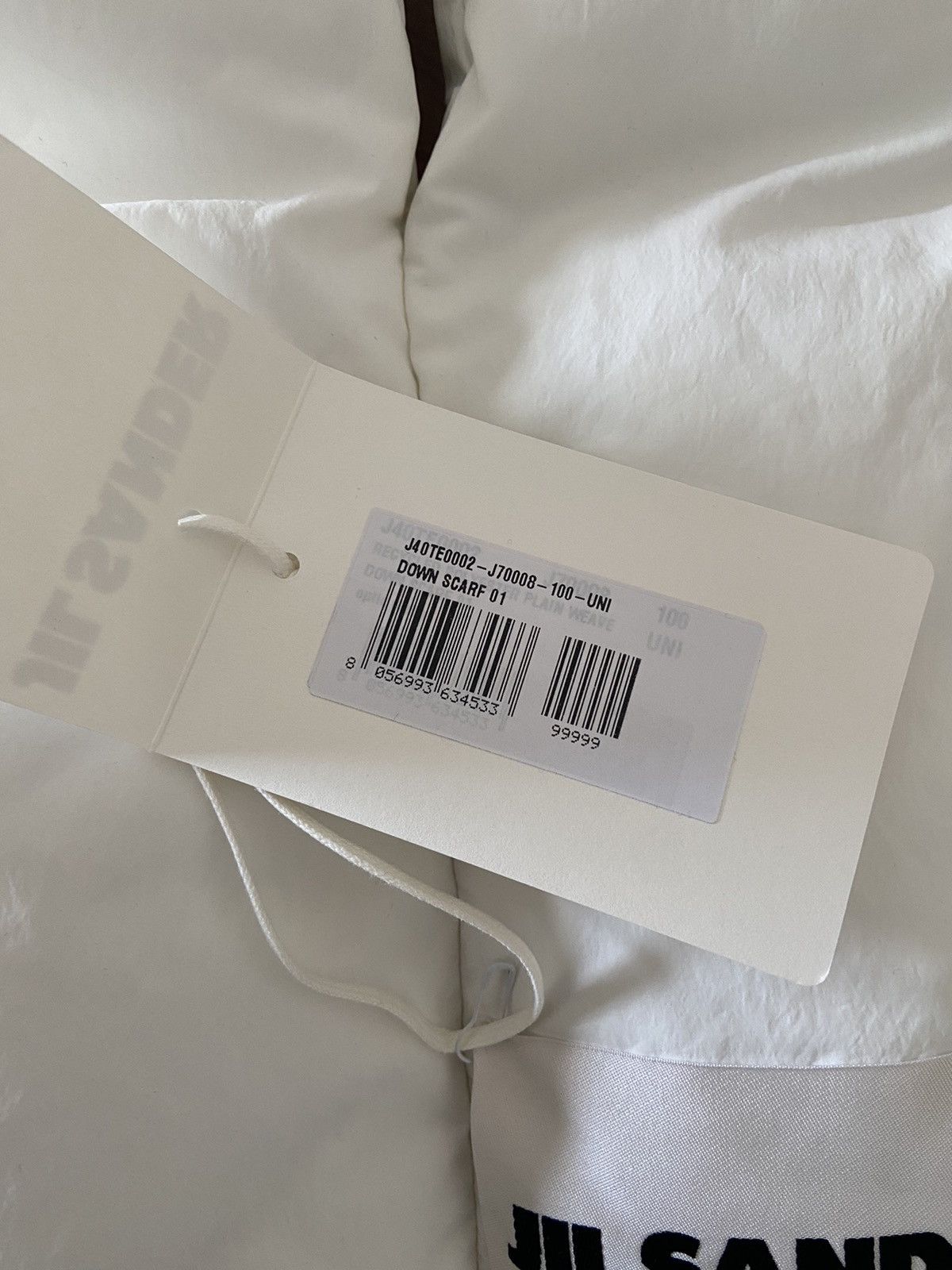Jil Sander Jil Sander padded down scarf Size ONE SIZE - 3 Thumbnail
