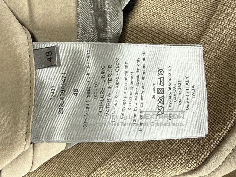 Dior Dior Hooded leather jacket Size US M / EU 48-50 / 2 - 6 Thumbnail