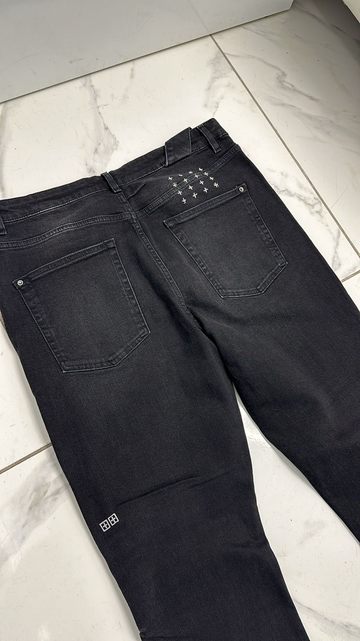 Ksubi Ksubi Chitch Laid Black Est Tapered Jeans Size 38 Size US 38 / EU 54 - 2 Thumbnail