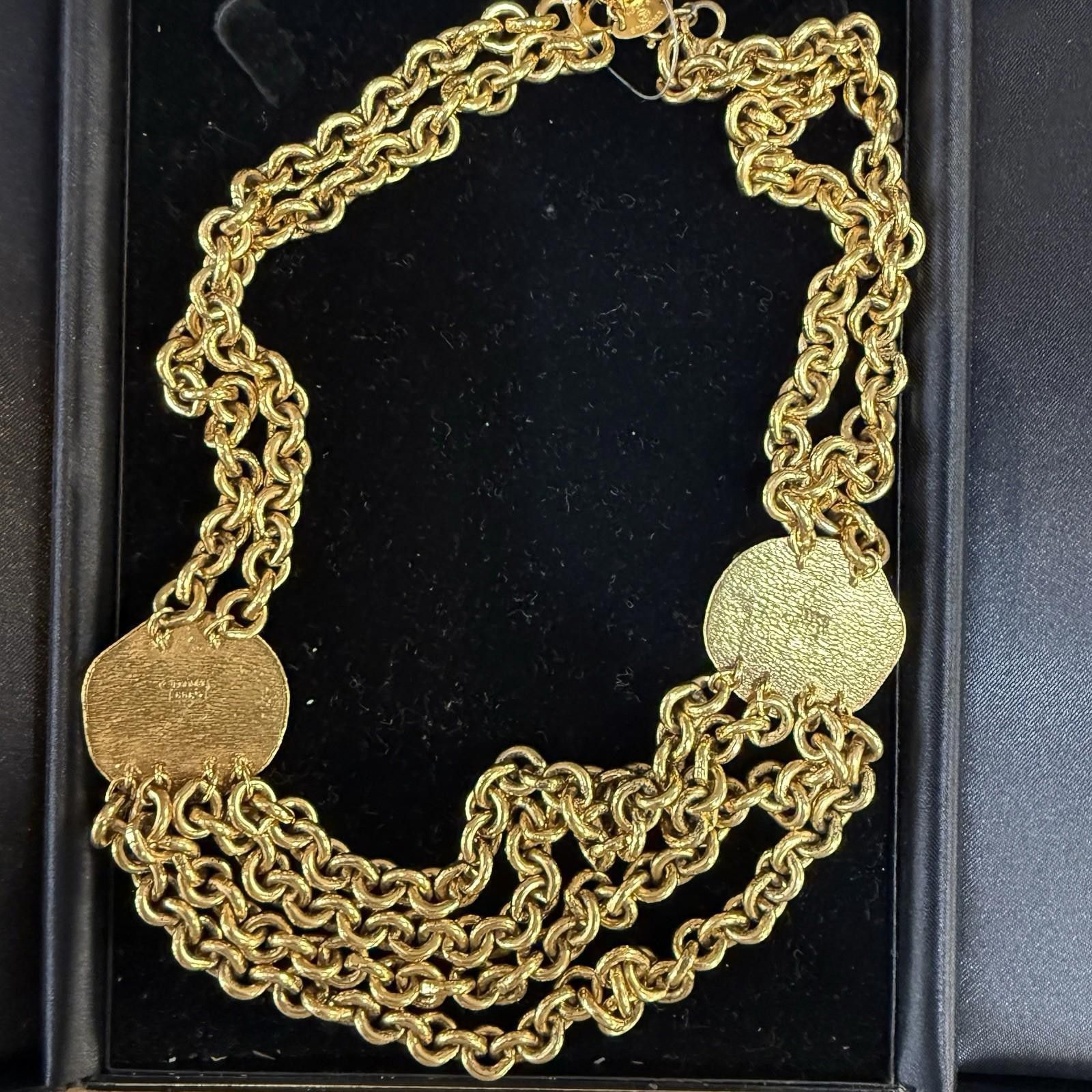 Chanel Chanel Centaur Necklace, 1984 Gold Tone Size ONE SIZE - 8 Thumbnail