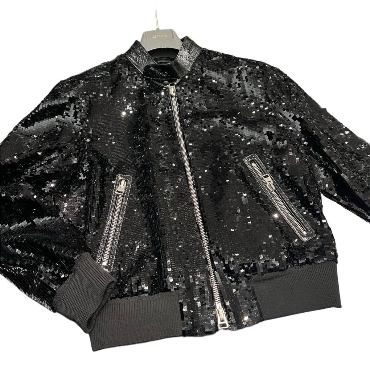 Tom Ford Tom Ford Sequin Embellished Jacket in Medium Size US M / EU 48-50 / 2 - 2 Thumbnail