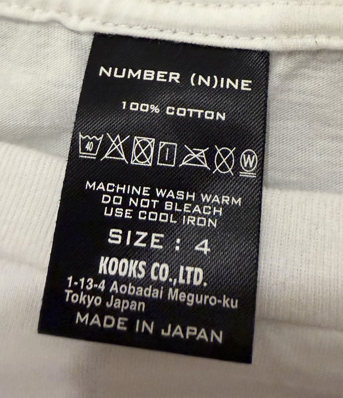 Number (N)ine Number Nine Logo Long Sleeve Shirt Size US M / EU 48-50 / 2 - 2 Thumbnail