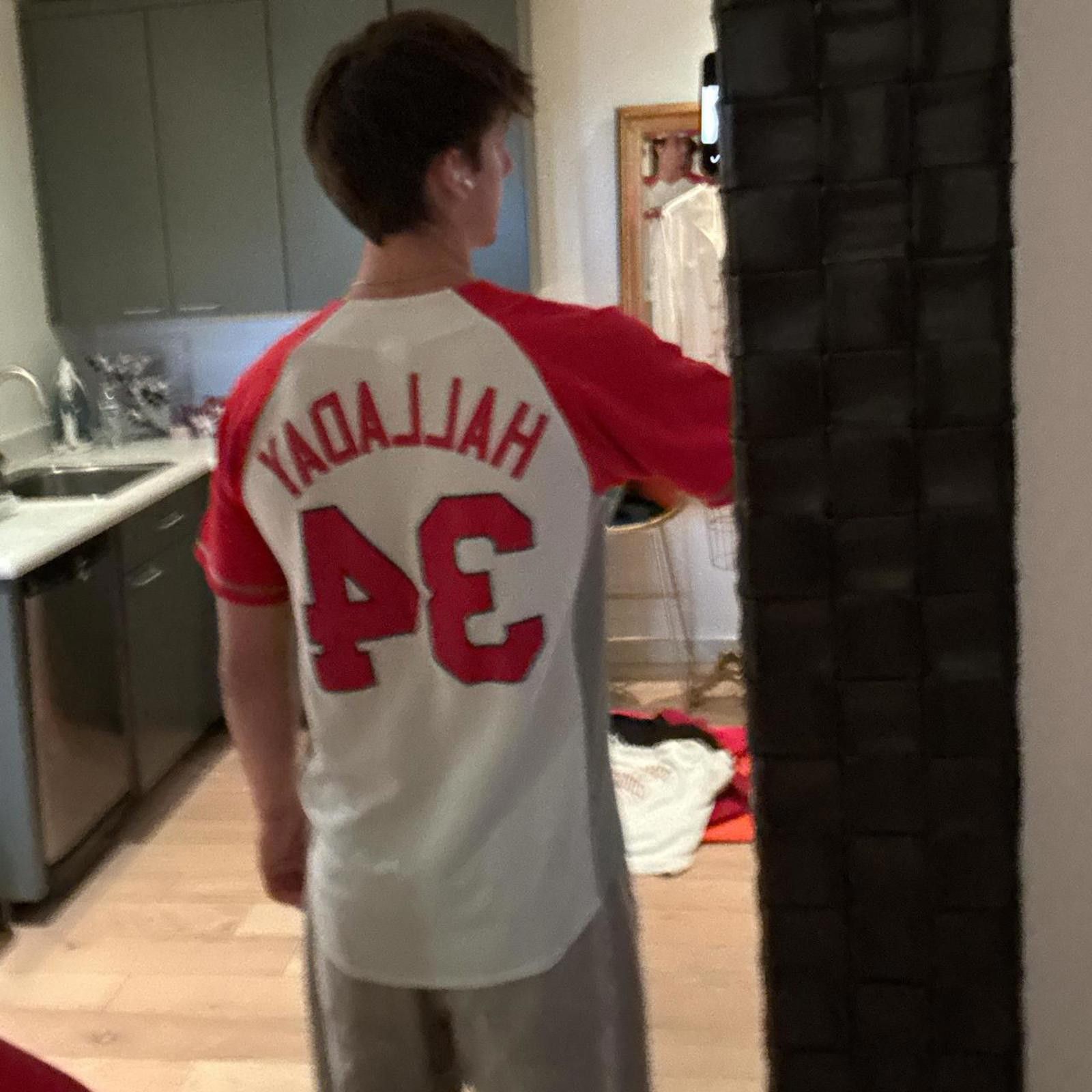 MLB Vintage Phillies Baseball Jersey Size US XL / EU 56 / 4 - 2 Thumbnail