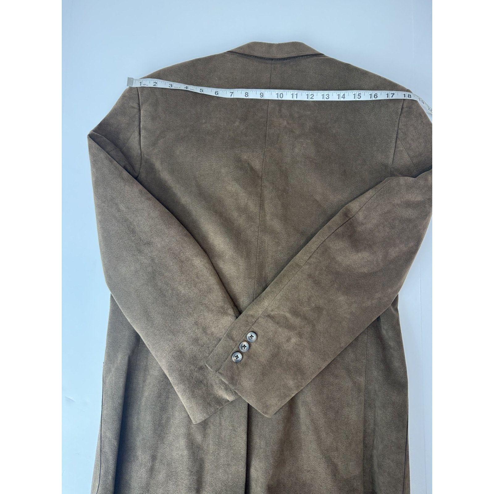 Other Vintage Marshall Field & Company Microsuede Blazer Brown 42 Size 42R - 7 Thumbnail