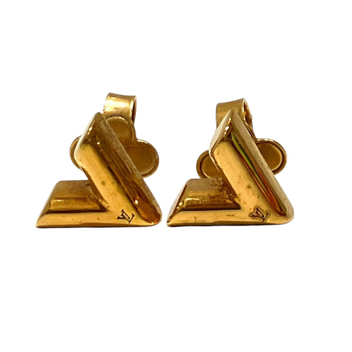 Louis Vuitton Louis Vuitton Louis Vuitton Essential V Earrings Metal Earrings M68153 DUTY FREE for USA Size ONE SIZE - 1 Thumbnail