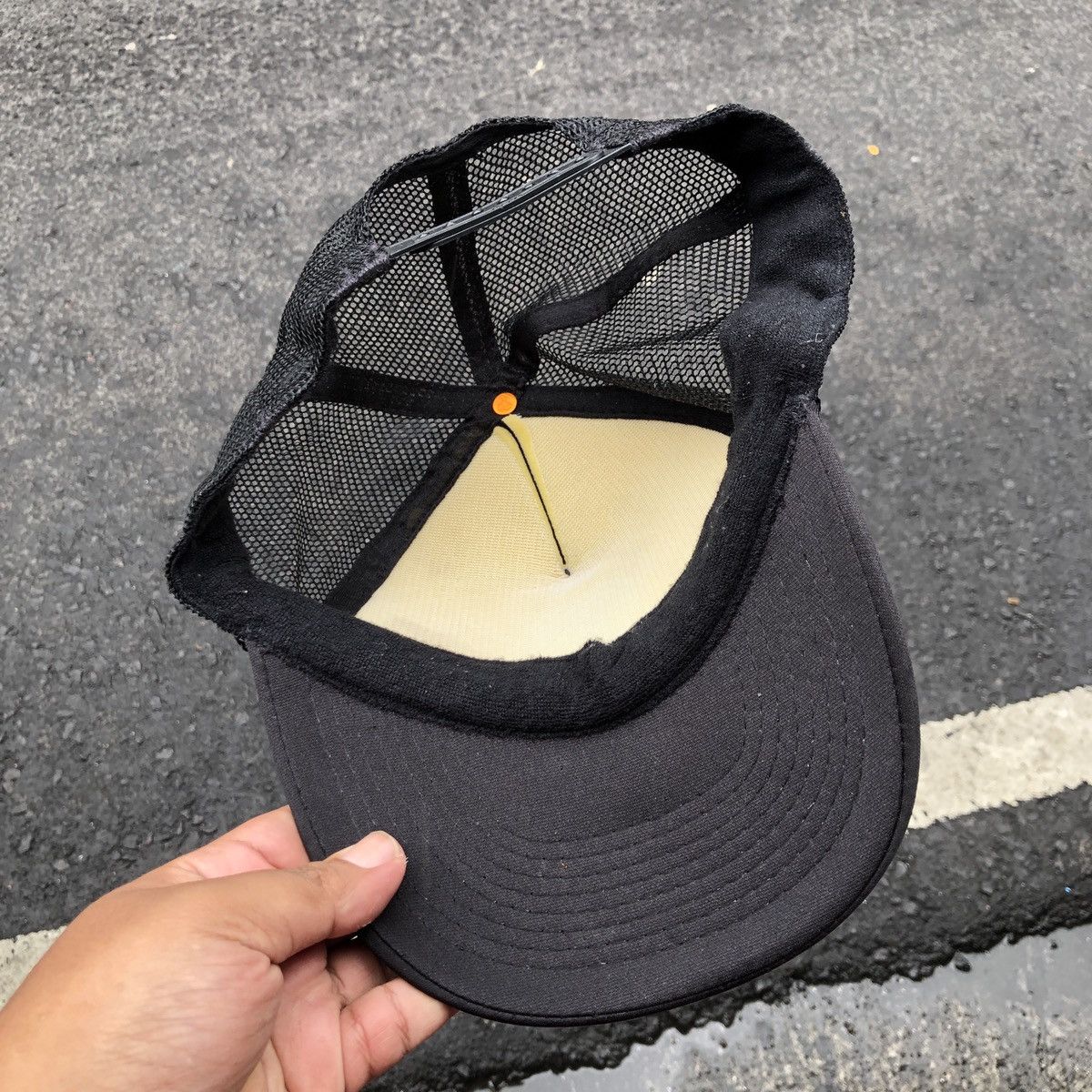 Band Tees × Vintage VTG RARE DARTIN BONAPARTO TRUCKER CAP BLACK Size ONE SIZE - 4 Thumbnail