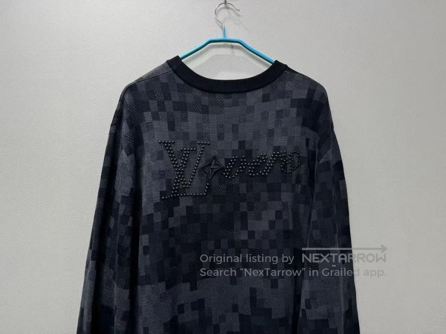 Louis Vuitton Louis Vuitton Mosaic Logo Sweater. Size US XL / EU 56 / 4 - 5 Thumbnail