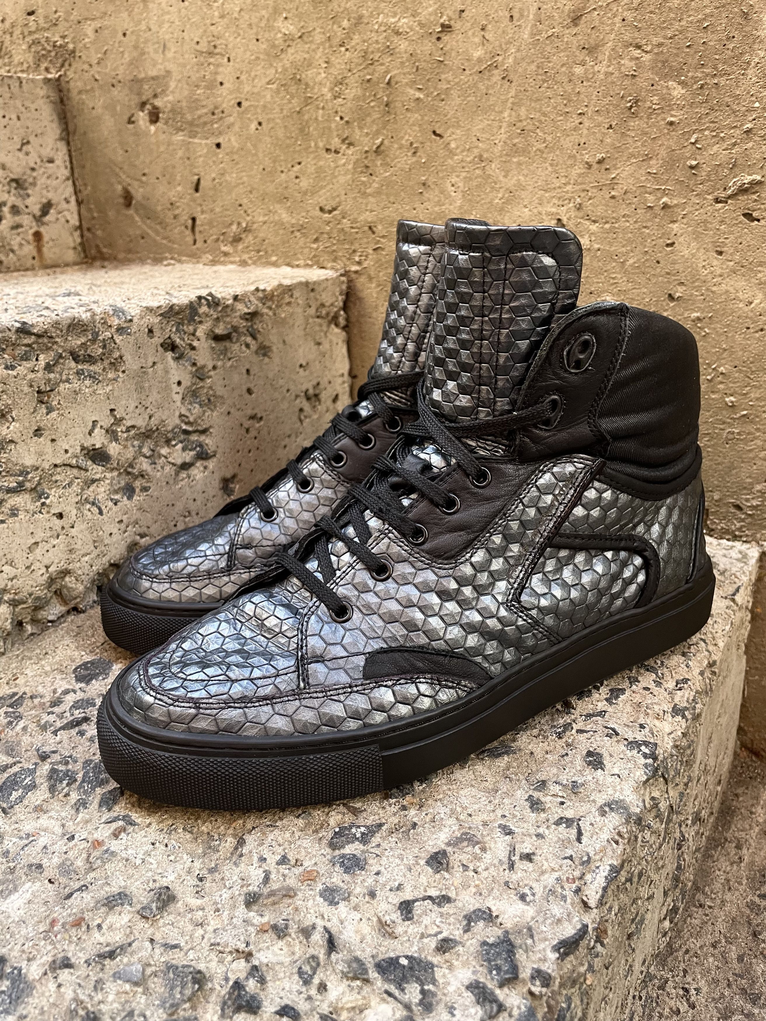 Floris van Bommel Rare Floris van Bommel hi-top sneakers hype Size US 10.5 / EU 43-44 - 4 Thumbnail