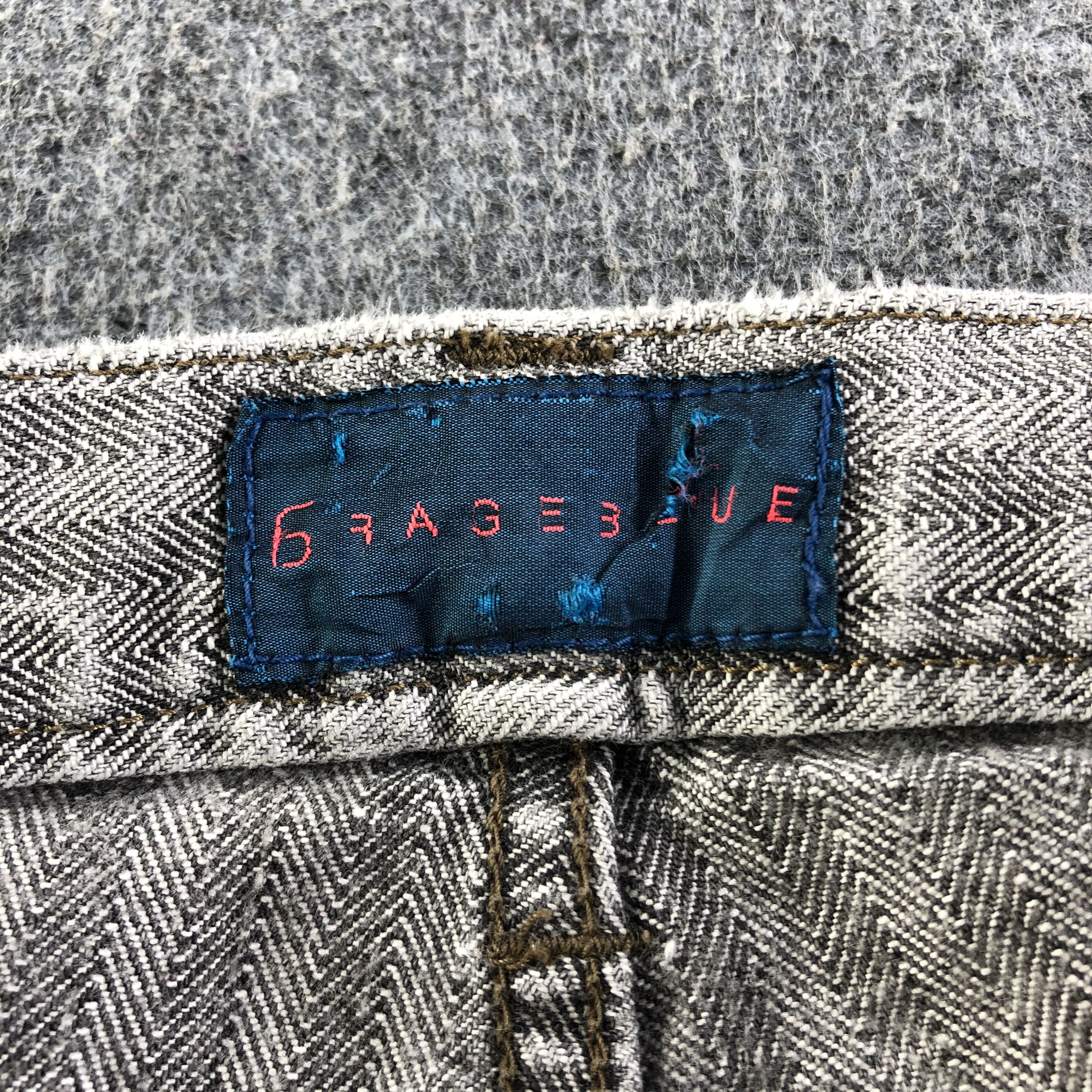 RAGEBLUE Vintage Rage Blue Multi Pocket Jeans-J3873 Size US 32 / EU 48 - 8 Thumbnail