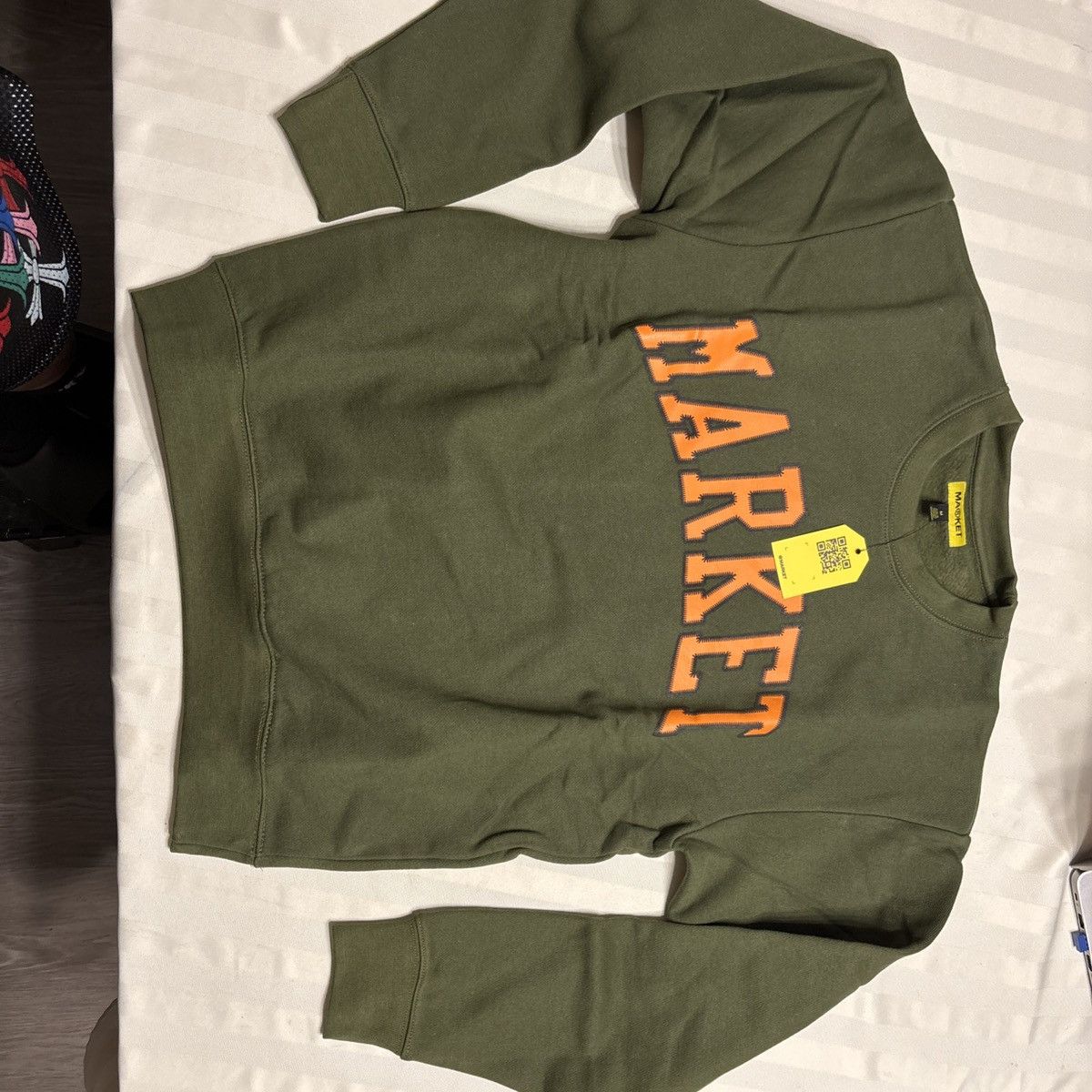Chinatown Market Arc Puff Print Crewneck