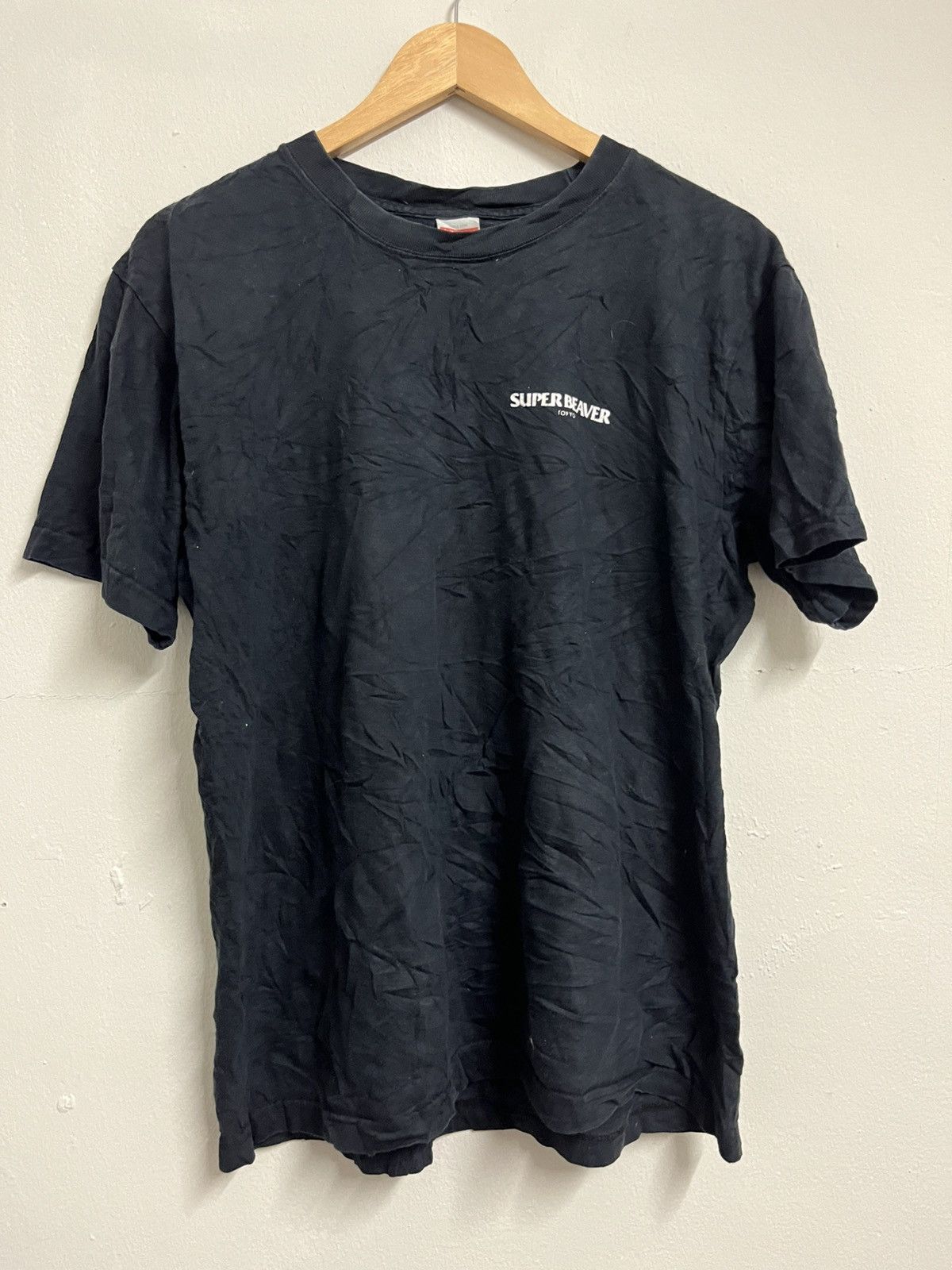 Japanese Brand Super Beaver Japanese Pop Black Flag rip off/seditionaries Size US L / EU 52-54 / 3 - 5 Thumbnail