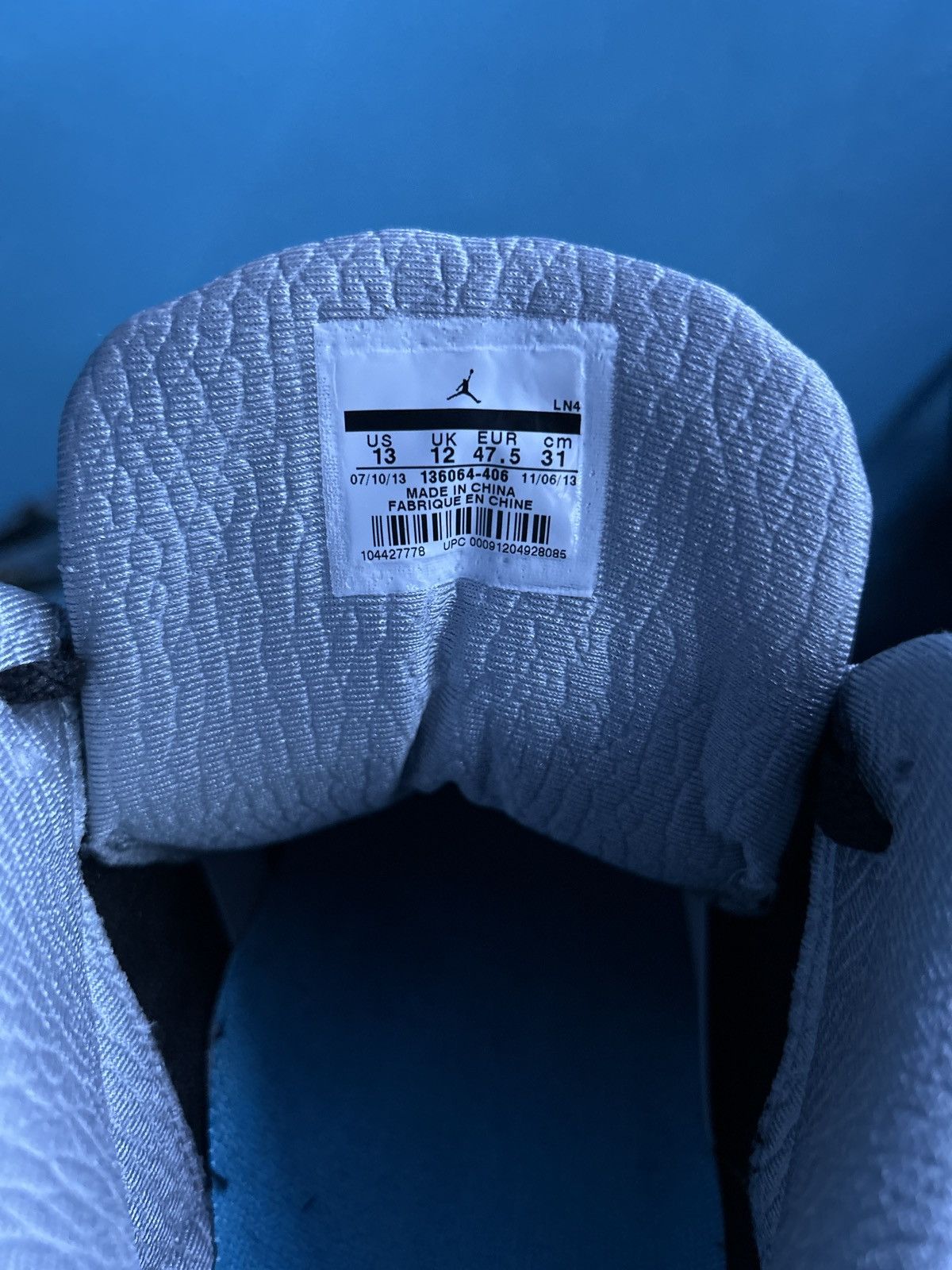 Jordan Brand Air jordan 3 Powder Blue Size US 13 / EU 46 - 8 Thumbnail