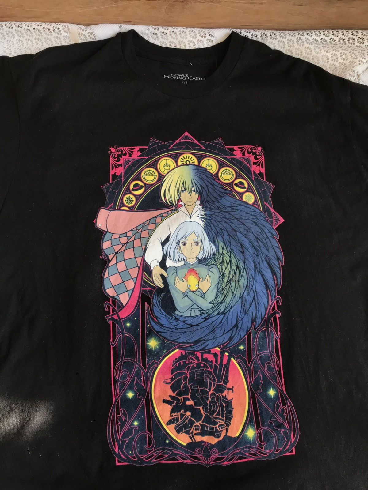 Anime × Vintage Vintage 2004 Howl’s Moving Castle Studio Ghibli Size US L / EU 52-54 / 3 - 1 Thumbnail