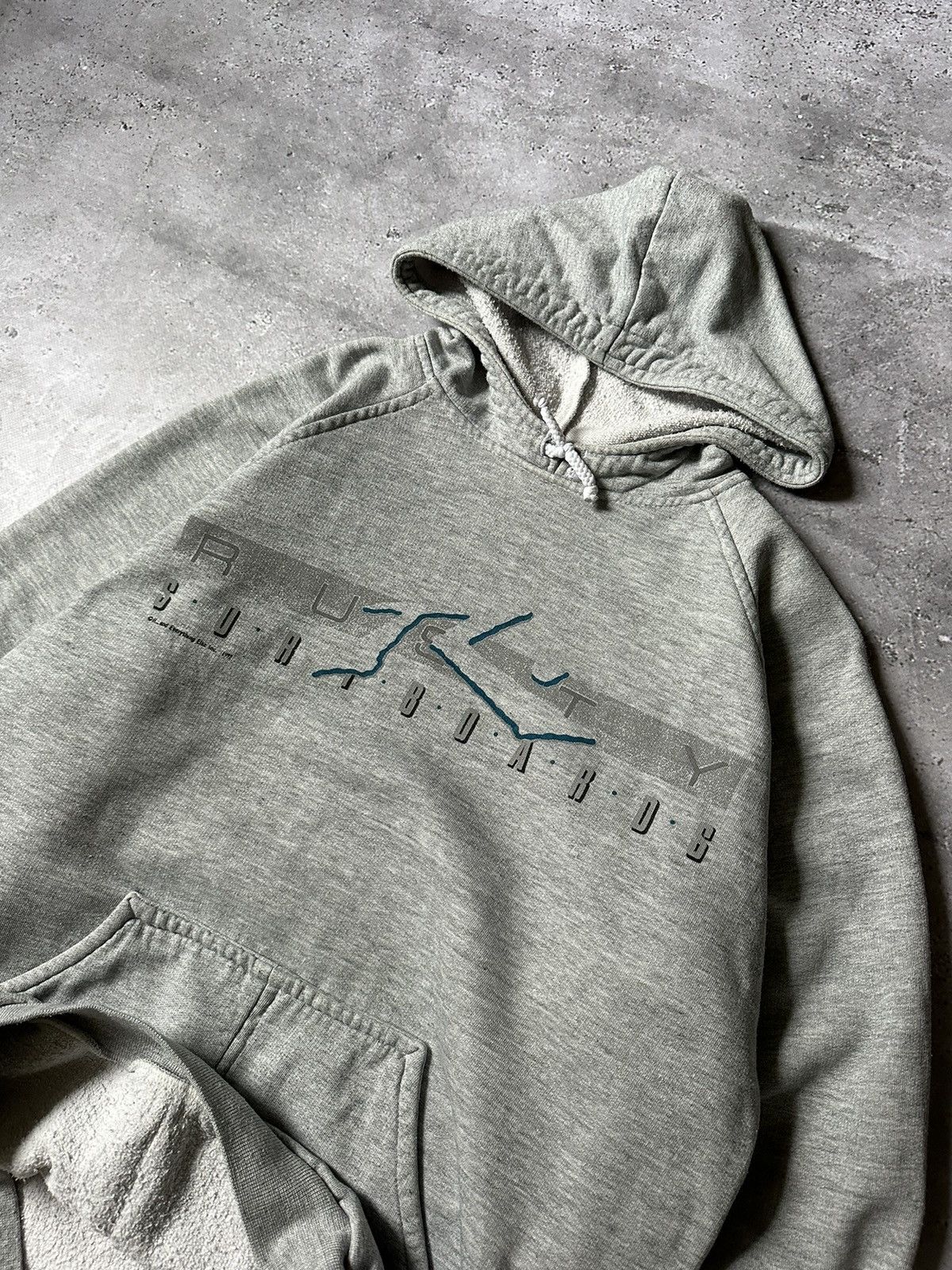 Rusty × Vintage Vintage 1992 Rusty Surfboards Hoodie Size US M / EU 48-50 / 2 - 1 Thumbnail