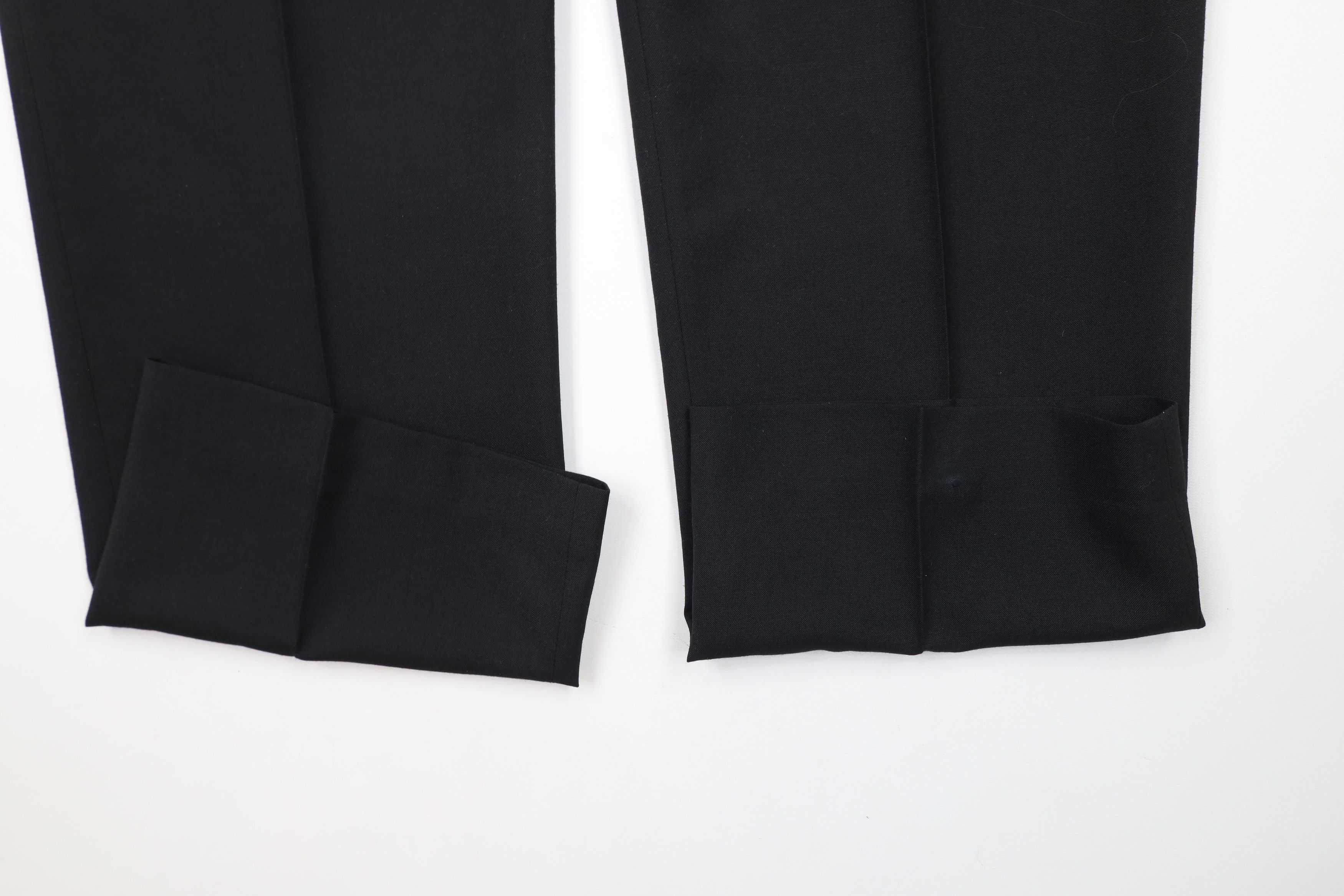 Vintage Vintage 90s Streetwear Wide Leg Chino Pants Black USA Size US 36 / EU 52 - 5 Thumbnail