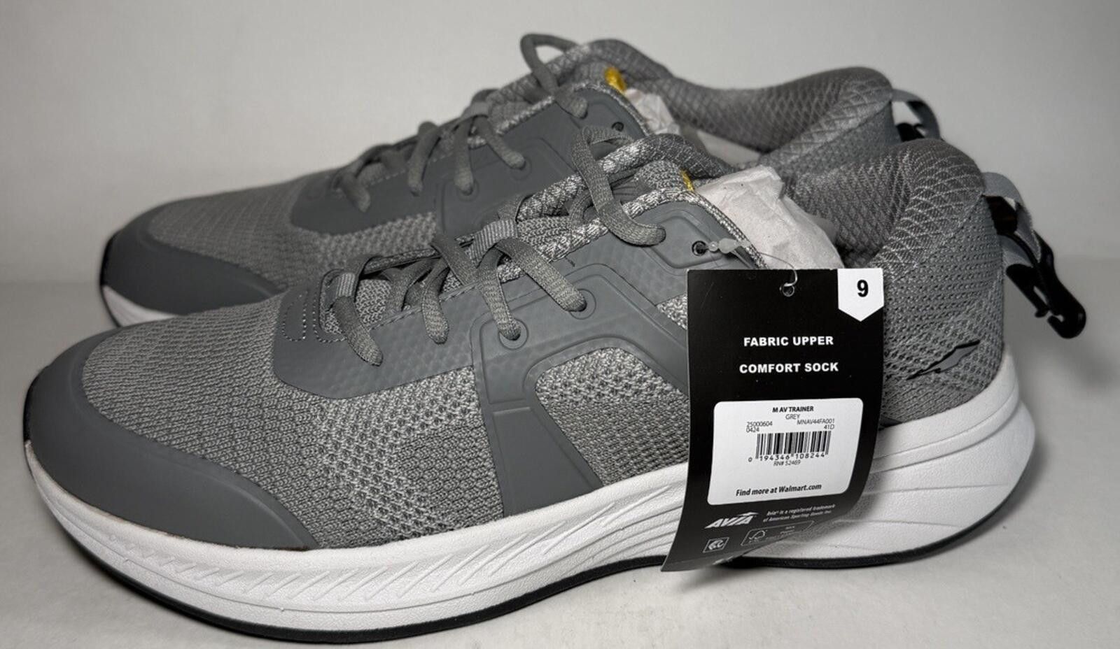 Avia AVIA Low Top Trainer Athletic Shoe Sneakers Comfort Grey Size US 9 / EU 42 - 3 Thumbnail