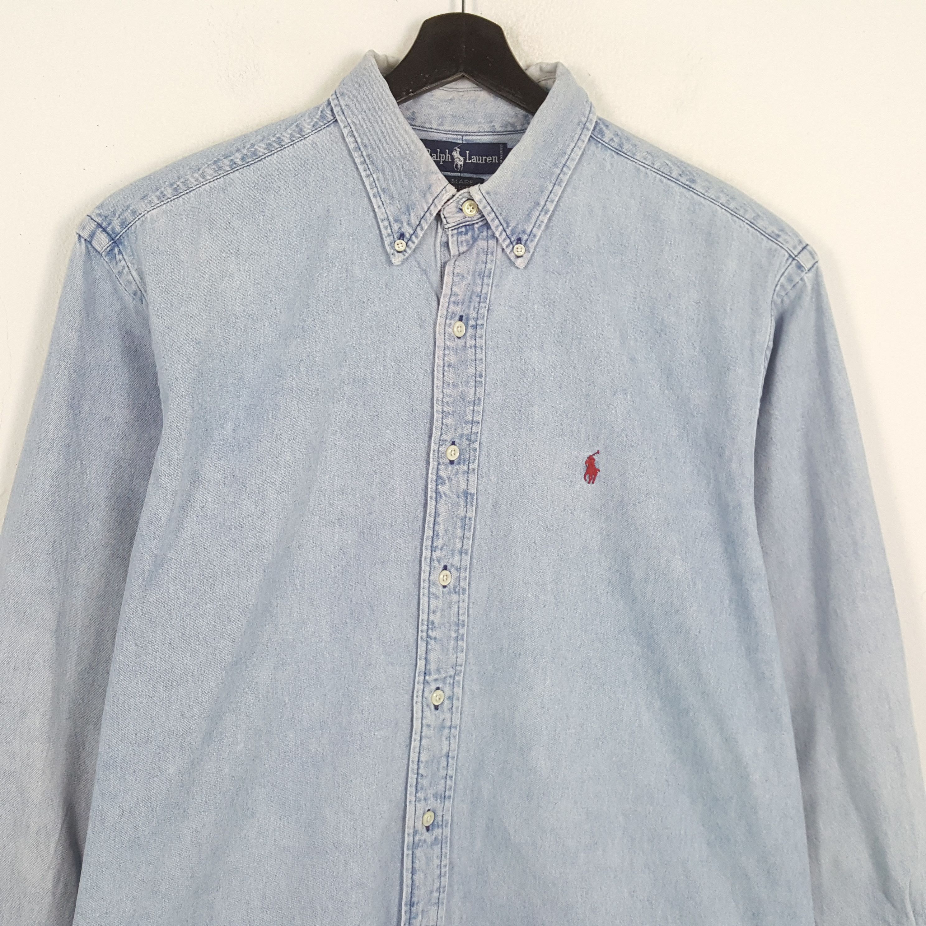 Ralph Lauren × Vintage RALPH LAUREN Fashion Brand Small Logo Design Shirt Size US XL / EU 56 / 4 - 2 Thumbnail