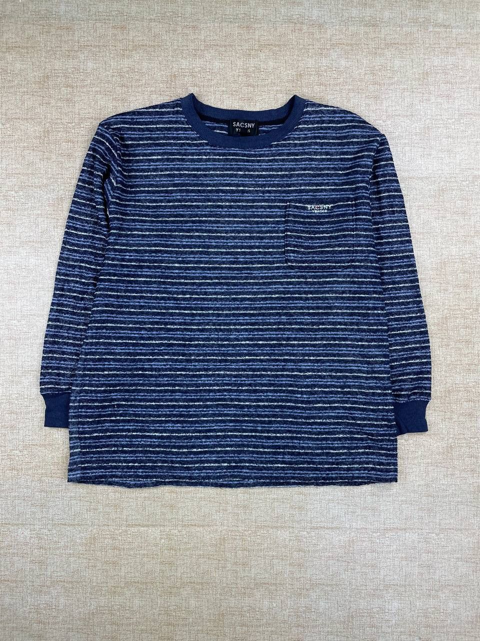 Vintage × Y's × Yohji Yamamoto Vintage Yohji Yamamoto Y'saccs Stripes Shirt Casual Wear Size US M / EU 48-50 / 2 - 1 Thumbnail