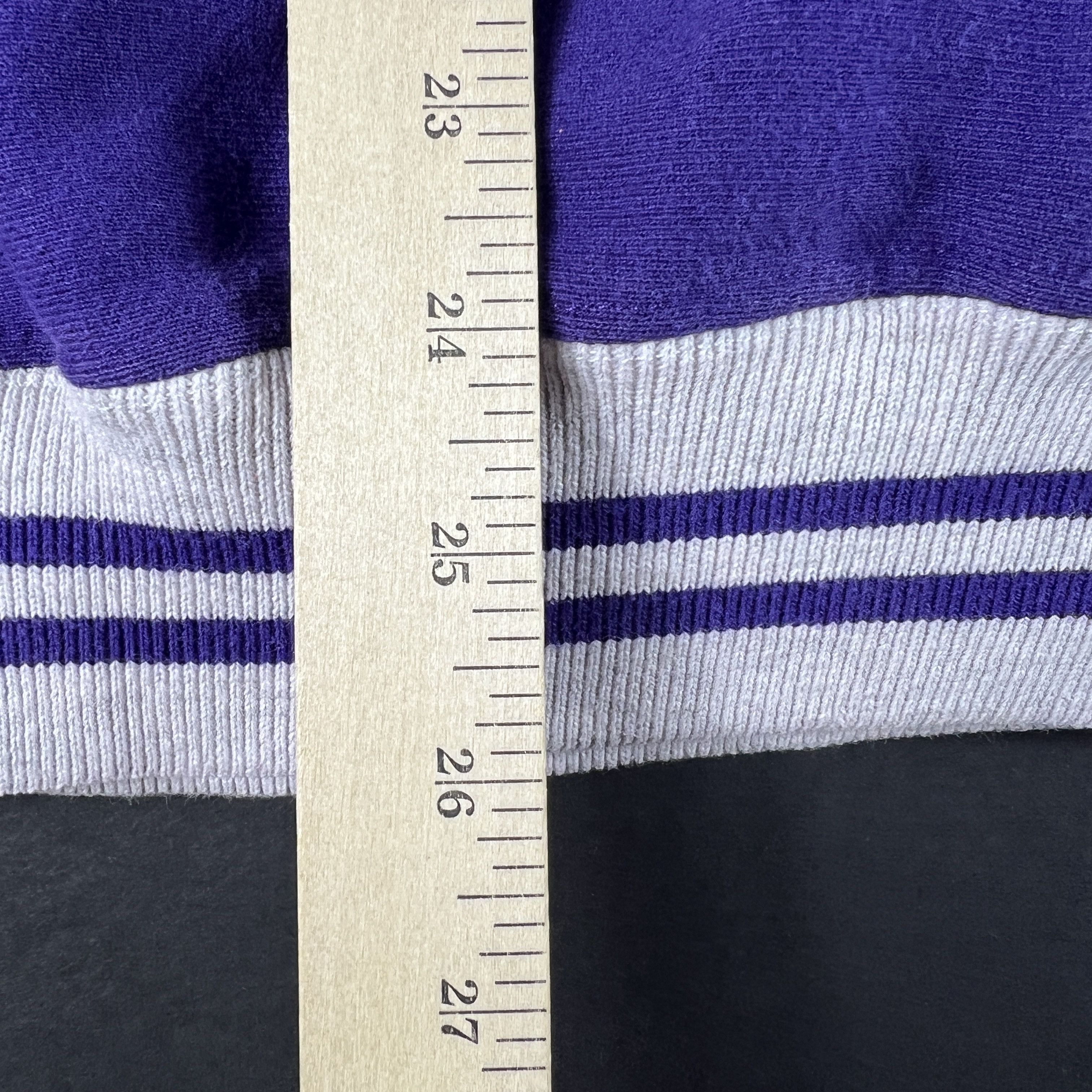 Public School × Vintage VTG 90s Strasburg Rams Virginia Sweatshirt Purple Crewneck Size US XL / EU 56 / 4 - 10 Thumbnail