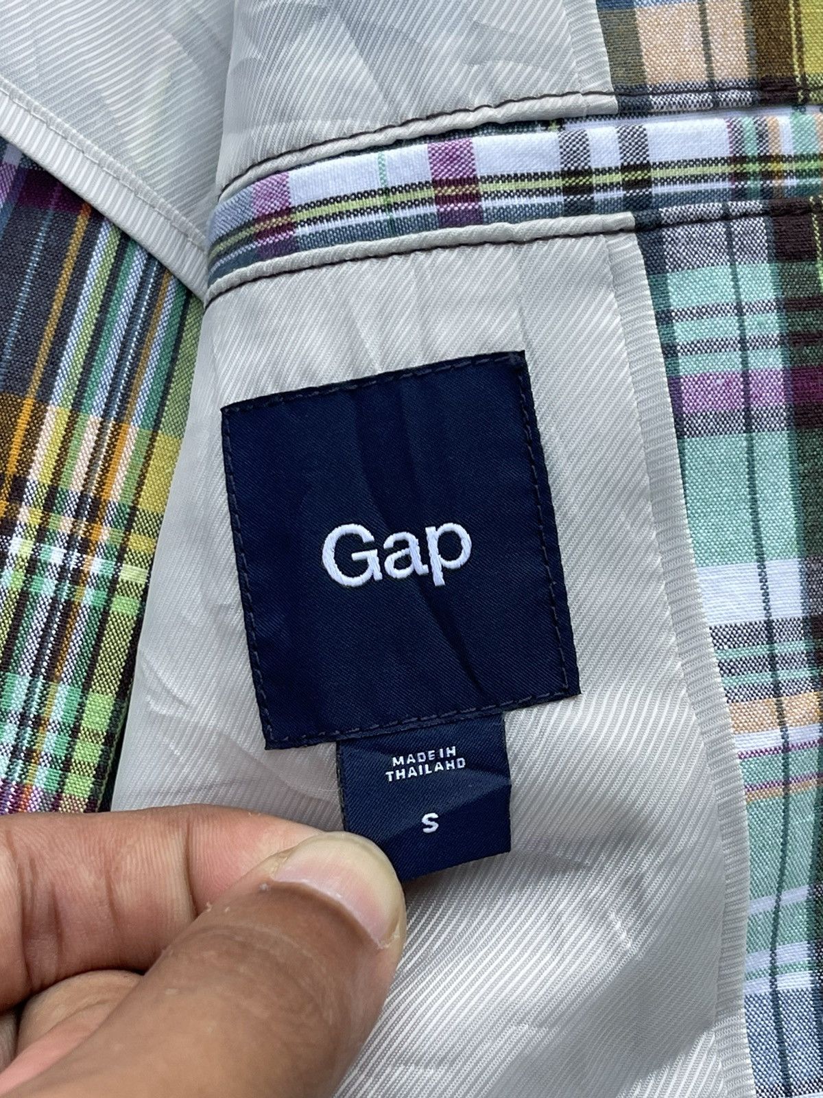 Gap SS09 GAP MEN'S MULTICOLOR CLASSIC BLAZER JACKET Size US S / EU 44-46 / 1 - 8 Thumbnail