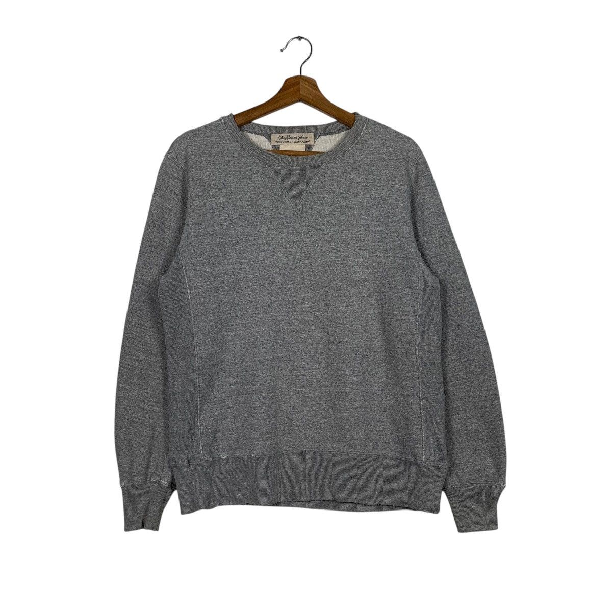 Japanese Brand Remi Relief Plain Crewneck Sweatshirt Size US M / EU 48-50 / 2 - 1 Thumbnail