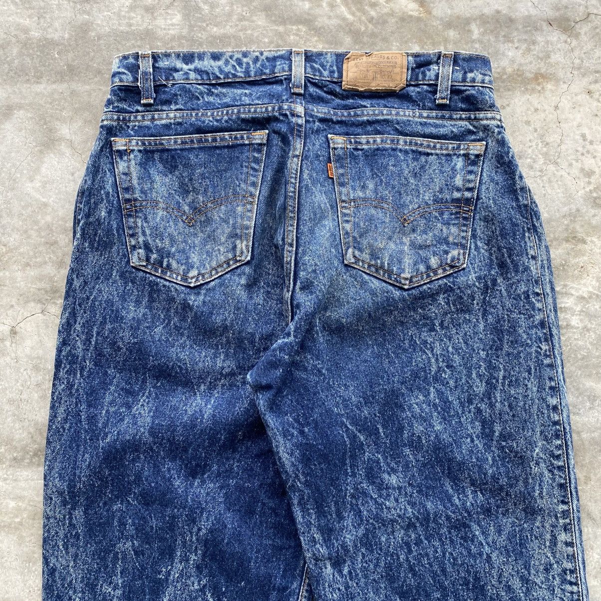If Six Was Nine × Le Grande Bleu (L.G.B.) × Levi's Vintage 90's Levi's 501 Distressed Denim w35 Size 34" / US 12 / IT 48 - 6 Thumbnail
