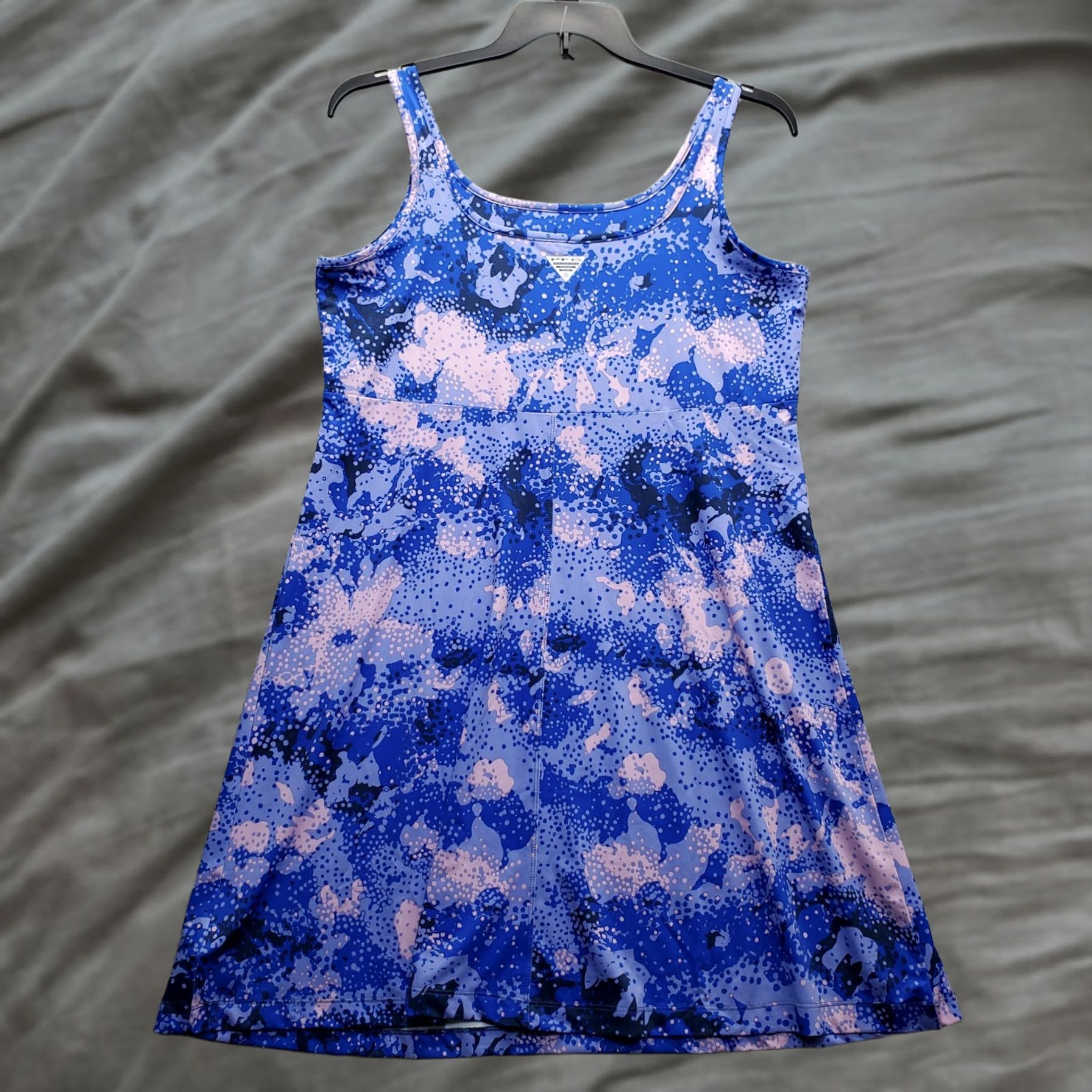 Vintage Columbia Womens XL Swim Cover Up Sleeveless Multi Polka Dots Size ONE SIZE - 1 Thumbnail